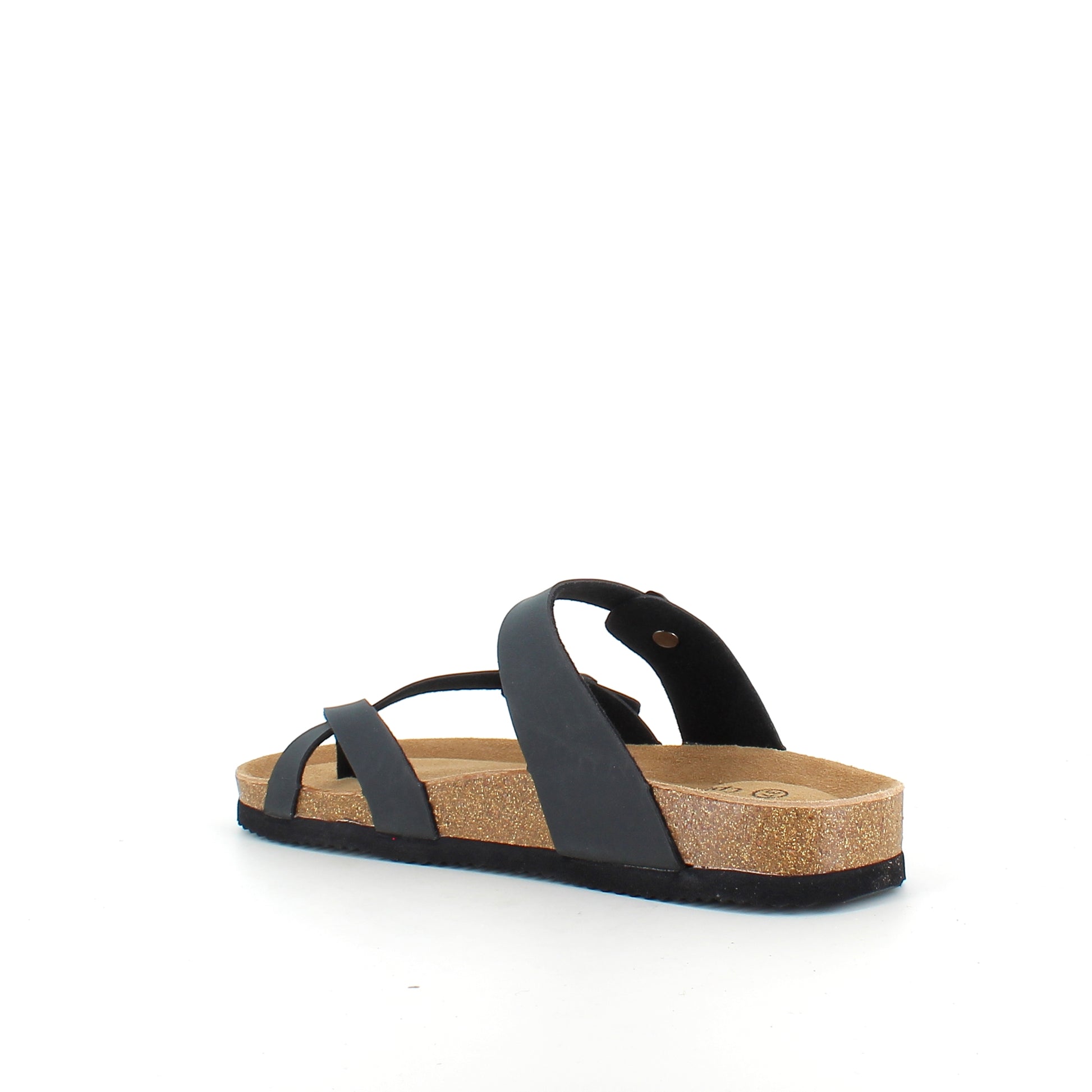 CPH Comfort Bio Cross Over sandal i sort – komfort & stabilitet til hverdag