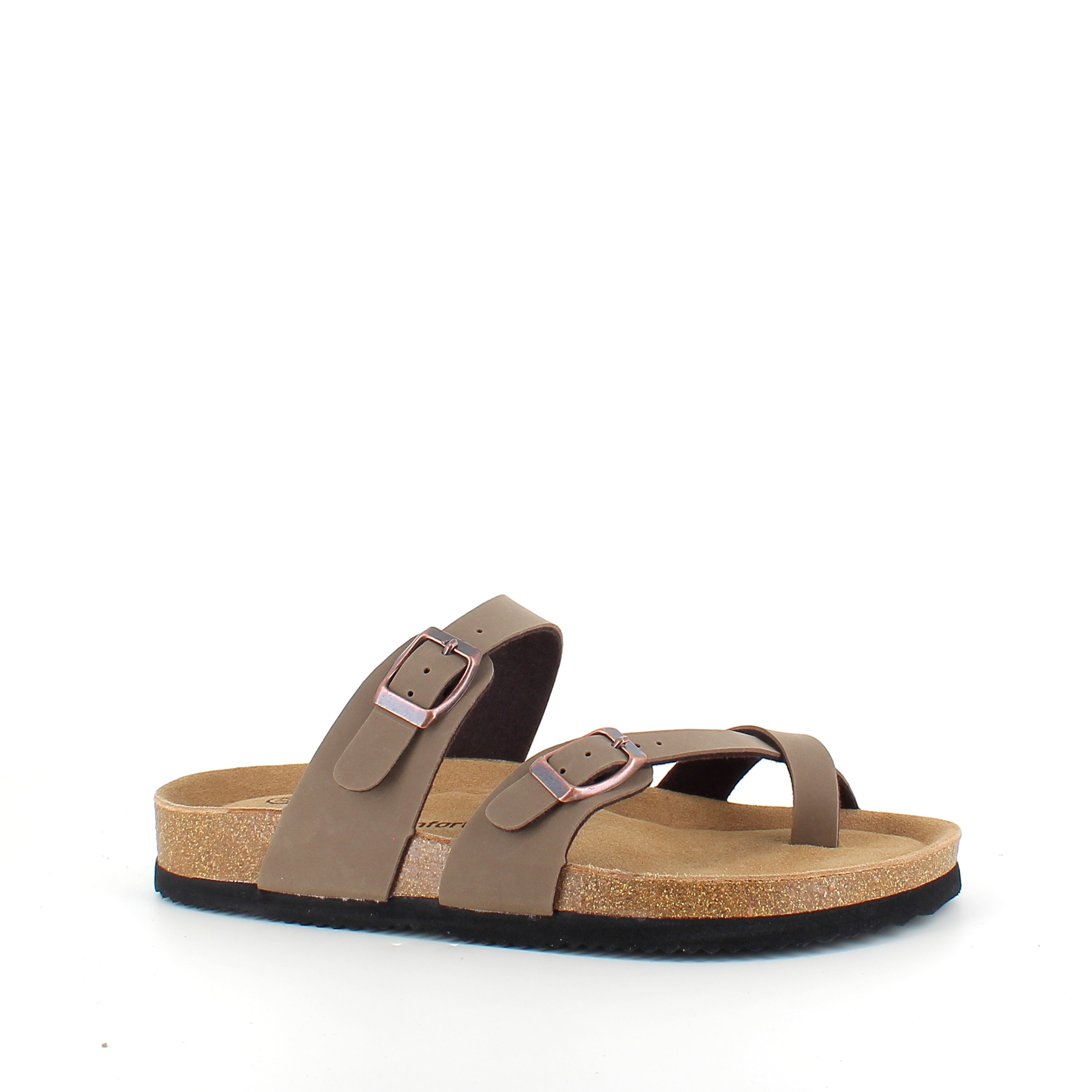 CPH Comfort Bio Cross Over sandal i brun – klassisk komfort med god støtte