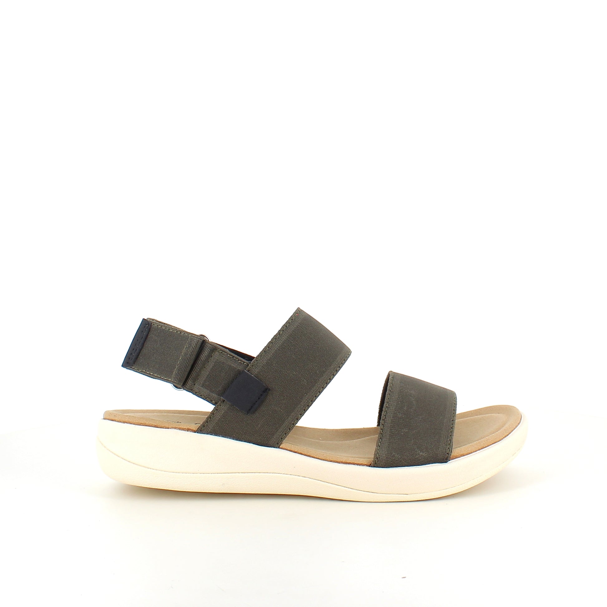 Olivengrøn Cph-Comfort sandal – blød, støttende & fleksibel sandal til arbejde og hverdag