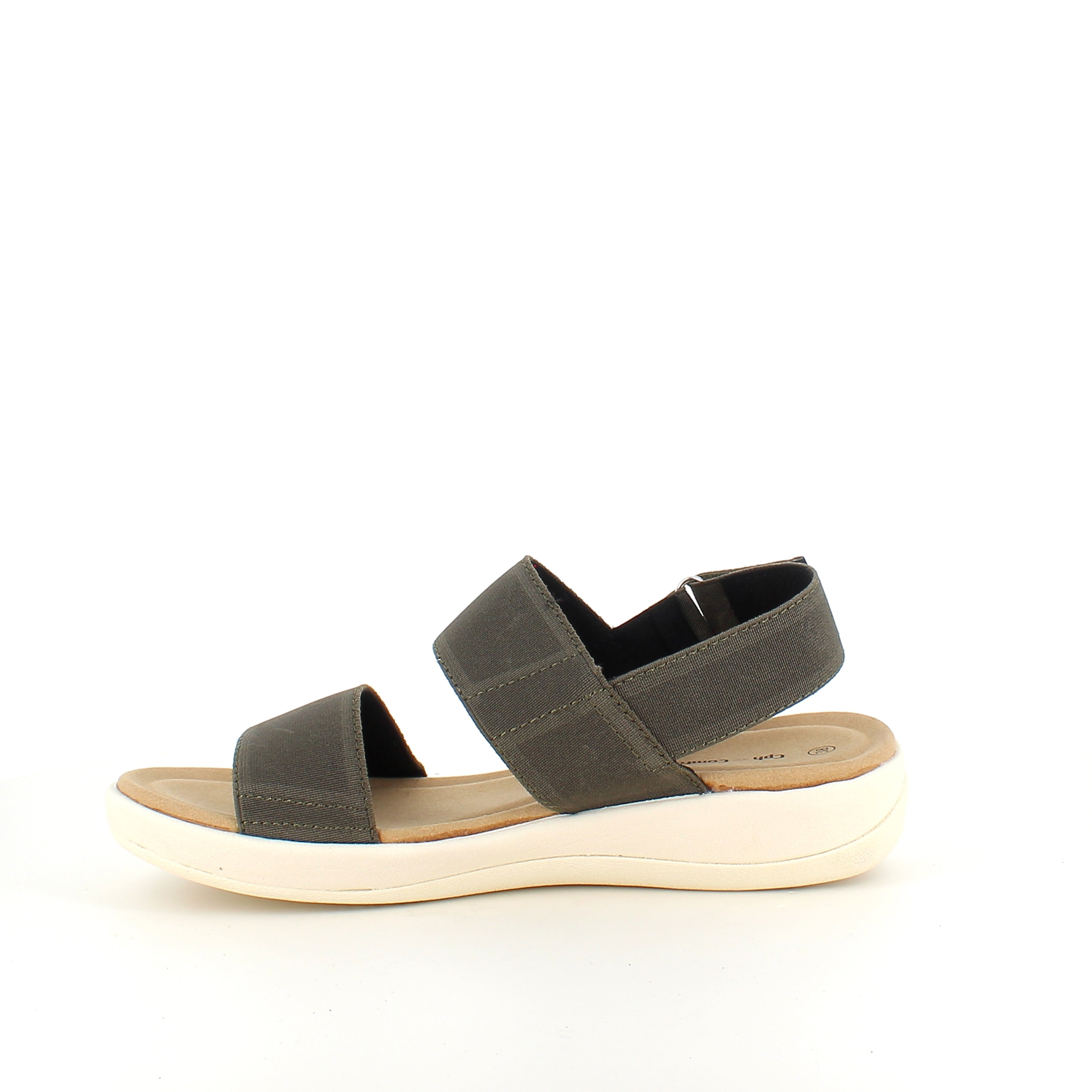 Olivengrøn Cph-Comfort sandal – blød, støttende & fleksibel sandal til arbejde og hverdag