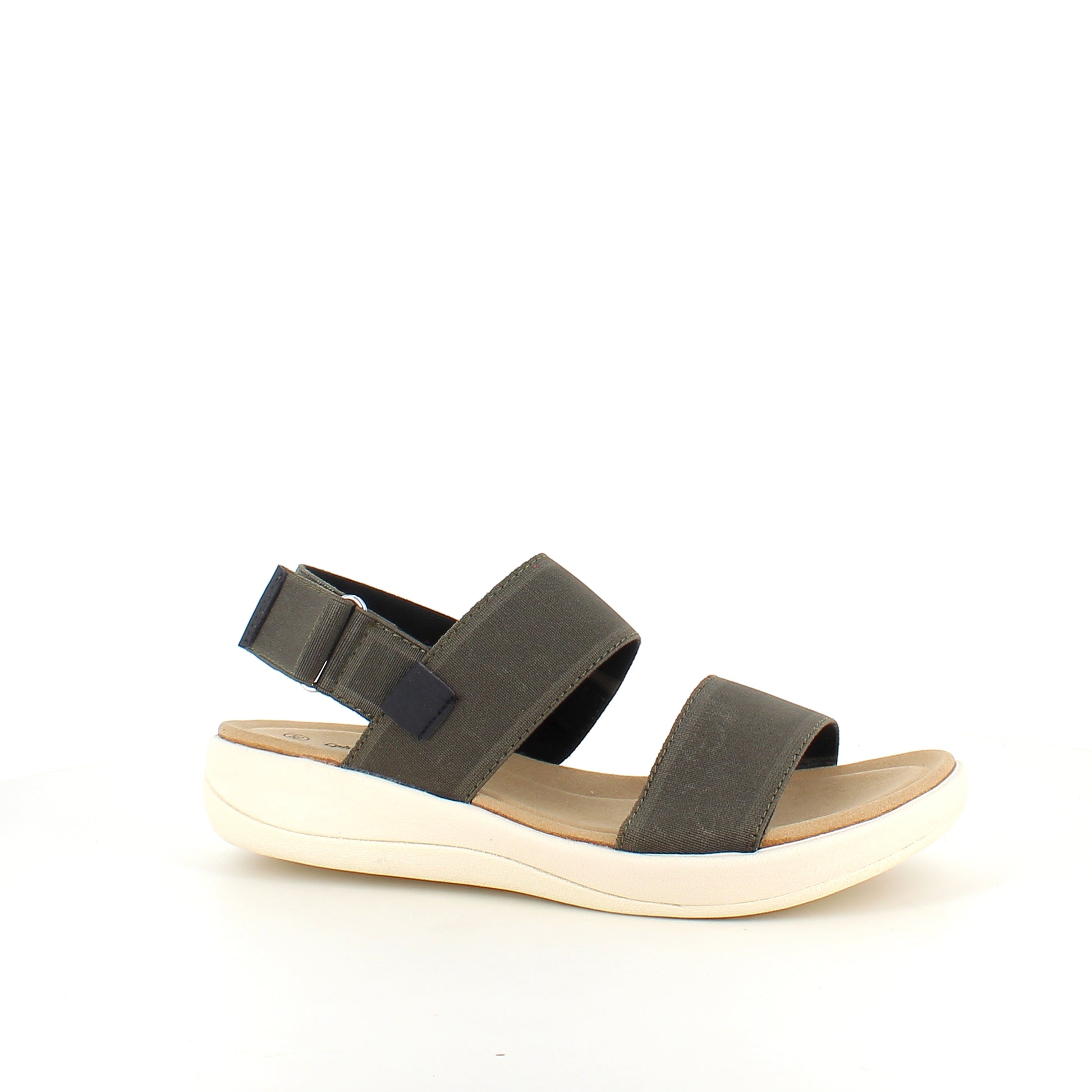 Olivengrøn Cph-Comfort sandal – blød, støttende & fleksibel sandal til arbejde og hverdag