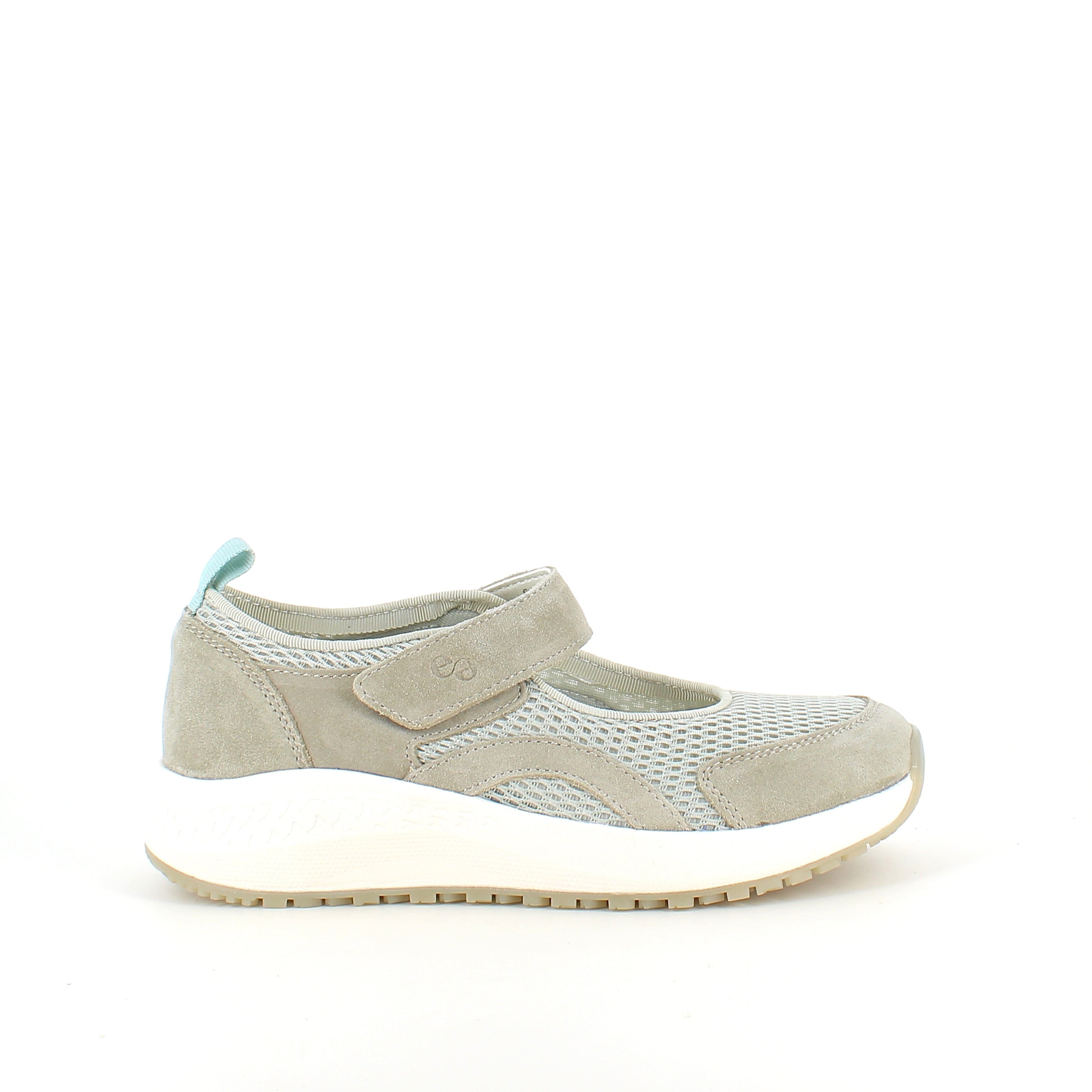 Green Comfort ballerina – Støvet grøn