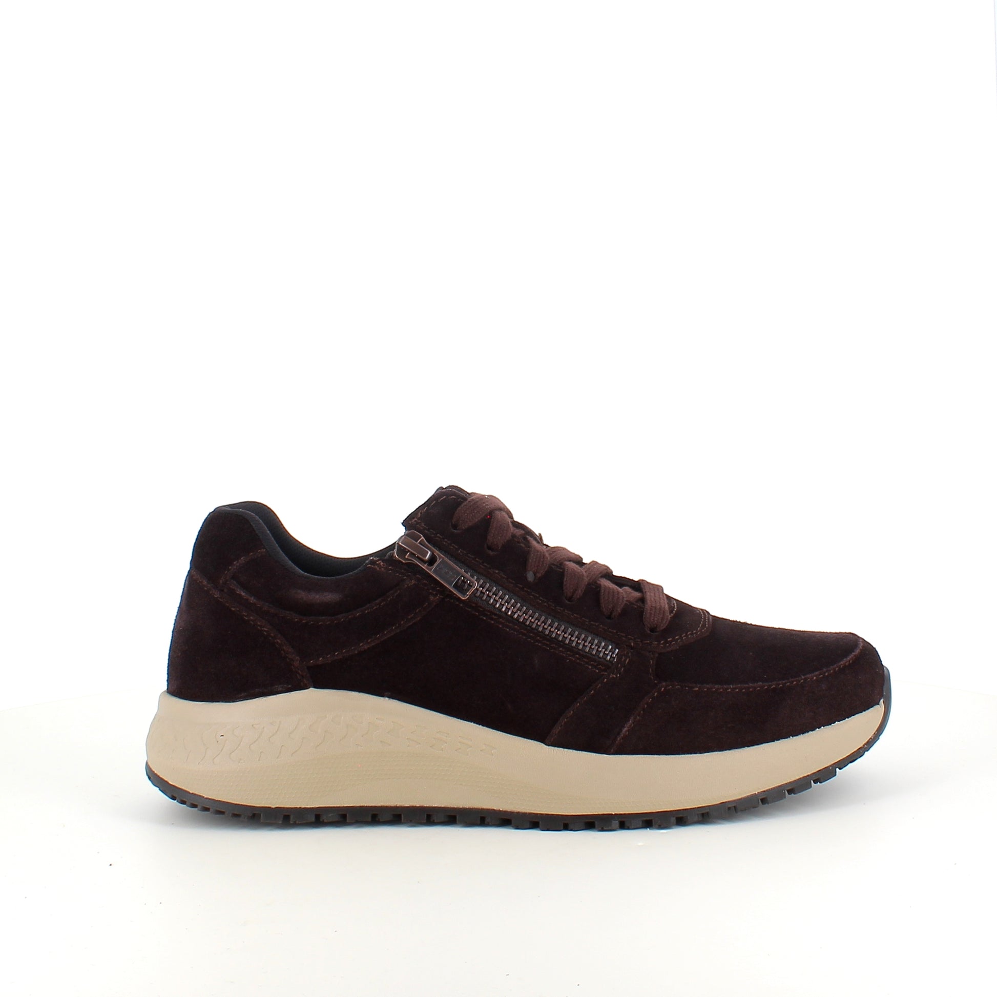Green Comfort Zigga sneaker i brun