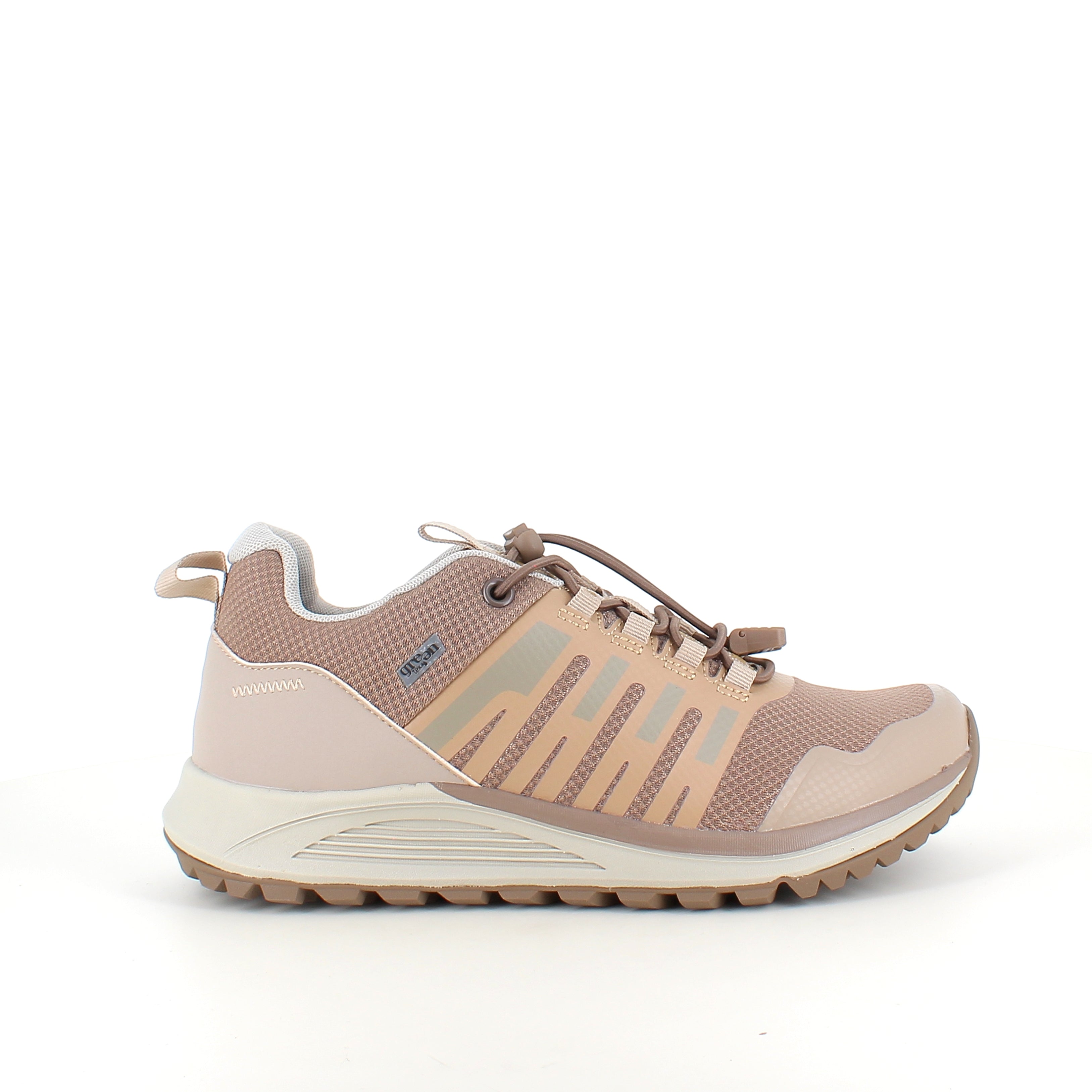 Vandtæt dame vandresko i sandfarvet fra Green Comfort