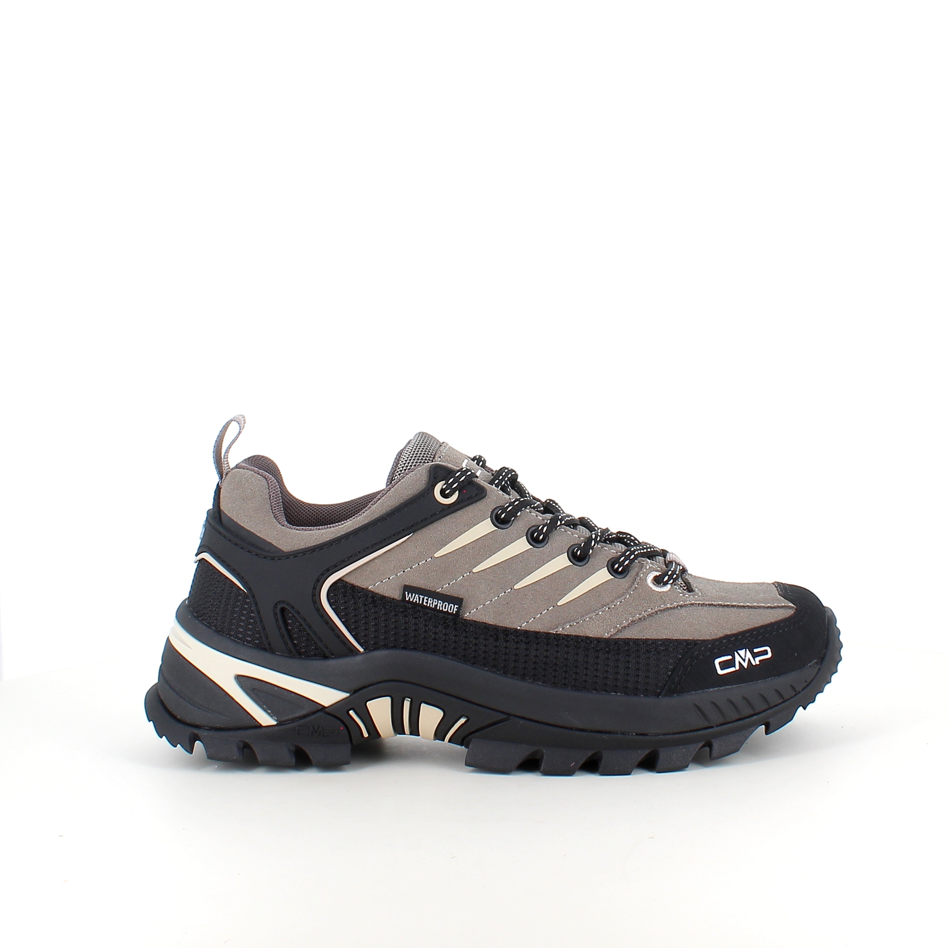 CMP Rigel vandtæt vandresko – grå vandresko i ruskind & tekstil