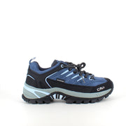 CMP Rigel vandtæt vandresko – blå vandresko i ruskind & tekstil