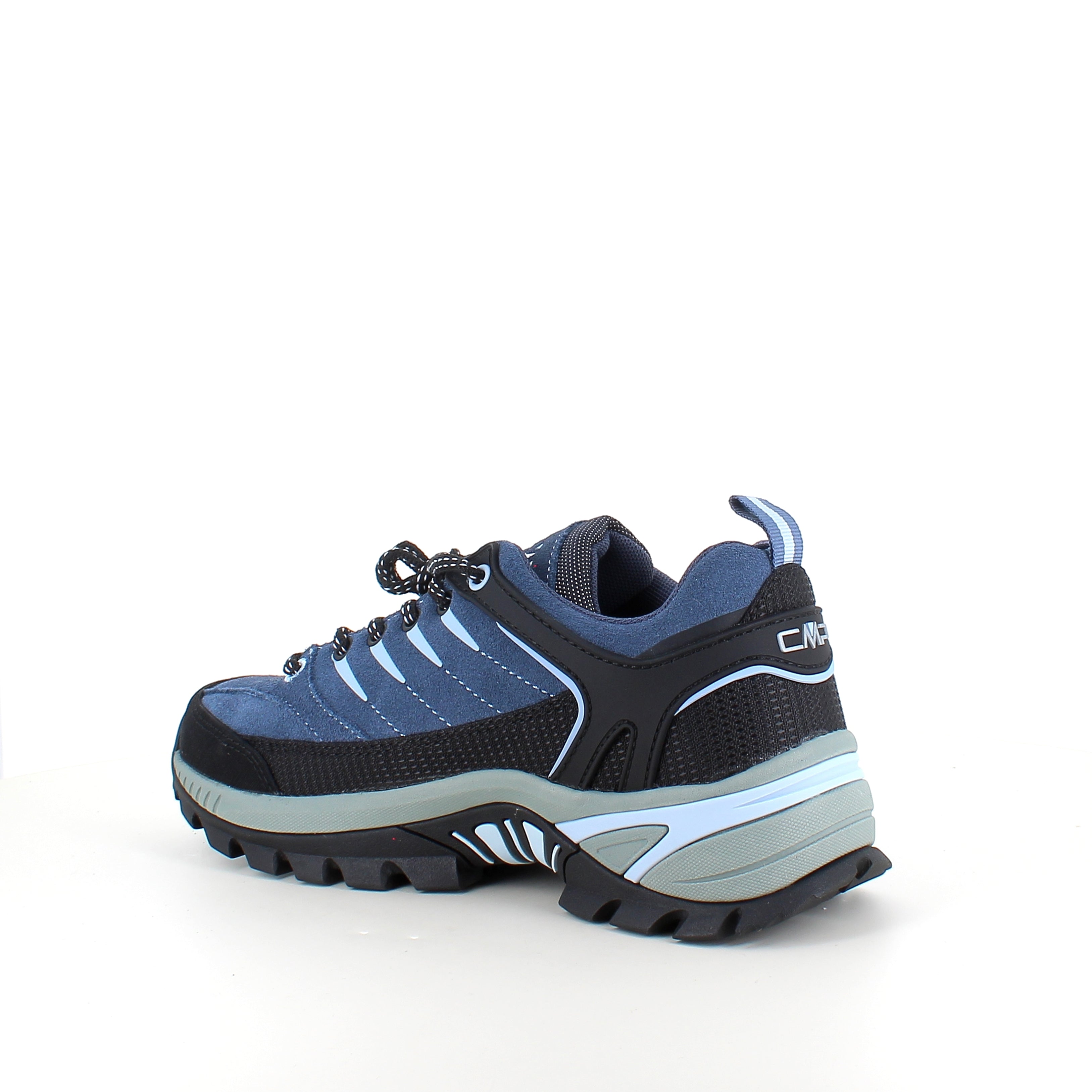 CMP Rigel vandtæt vandresko – blå vandresko i ruskind & tekstil