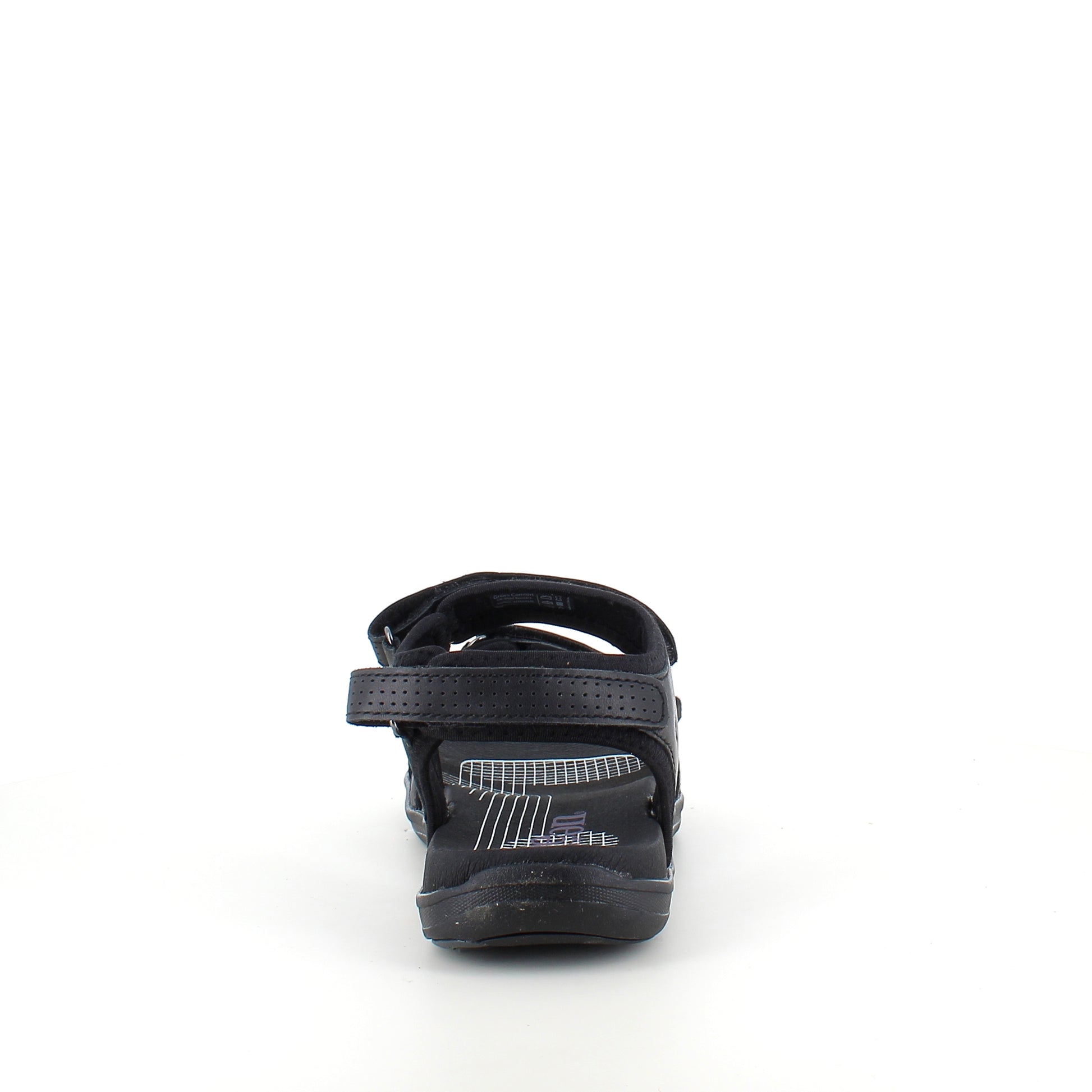 Green Comfort Corsica sandal – Sort