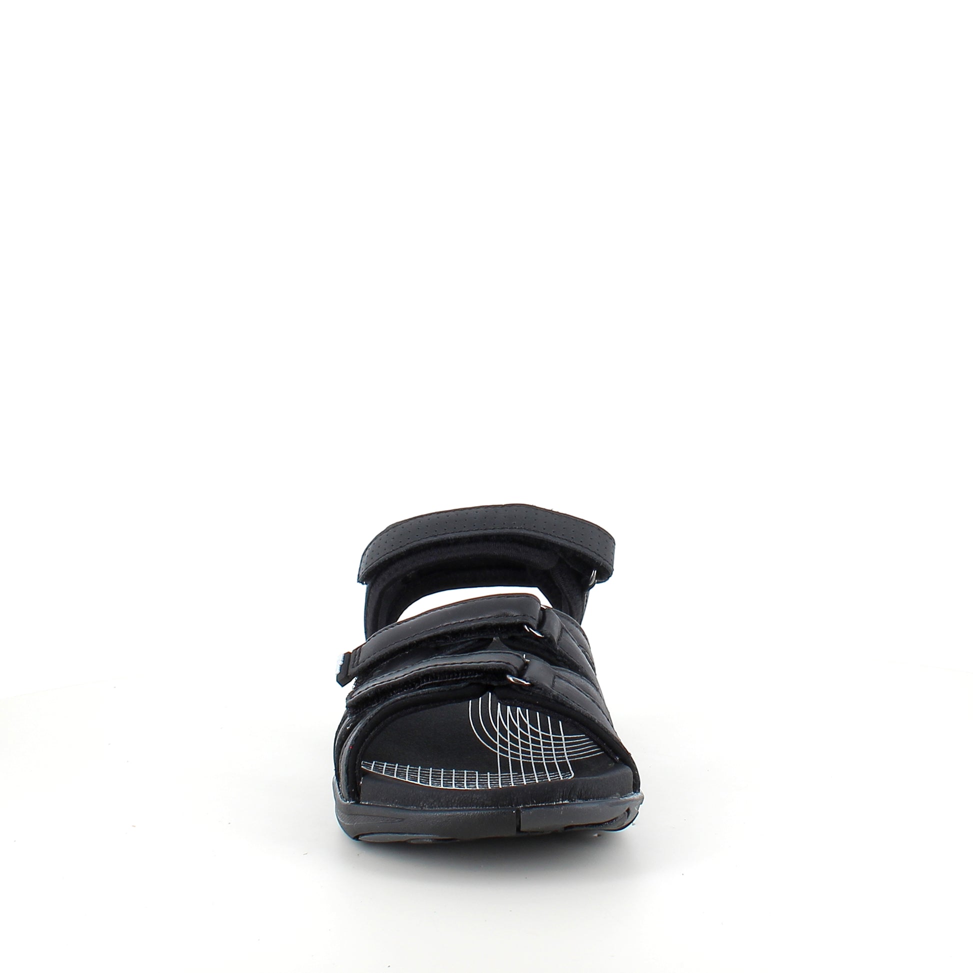 Green Comfort Corsica sandal – Sort