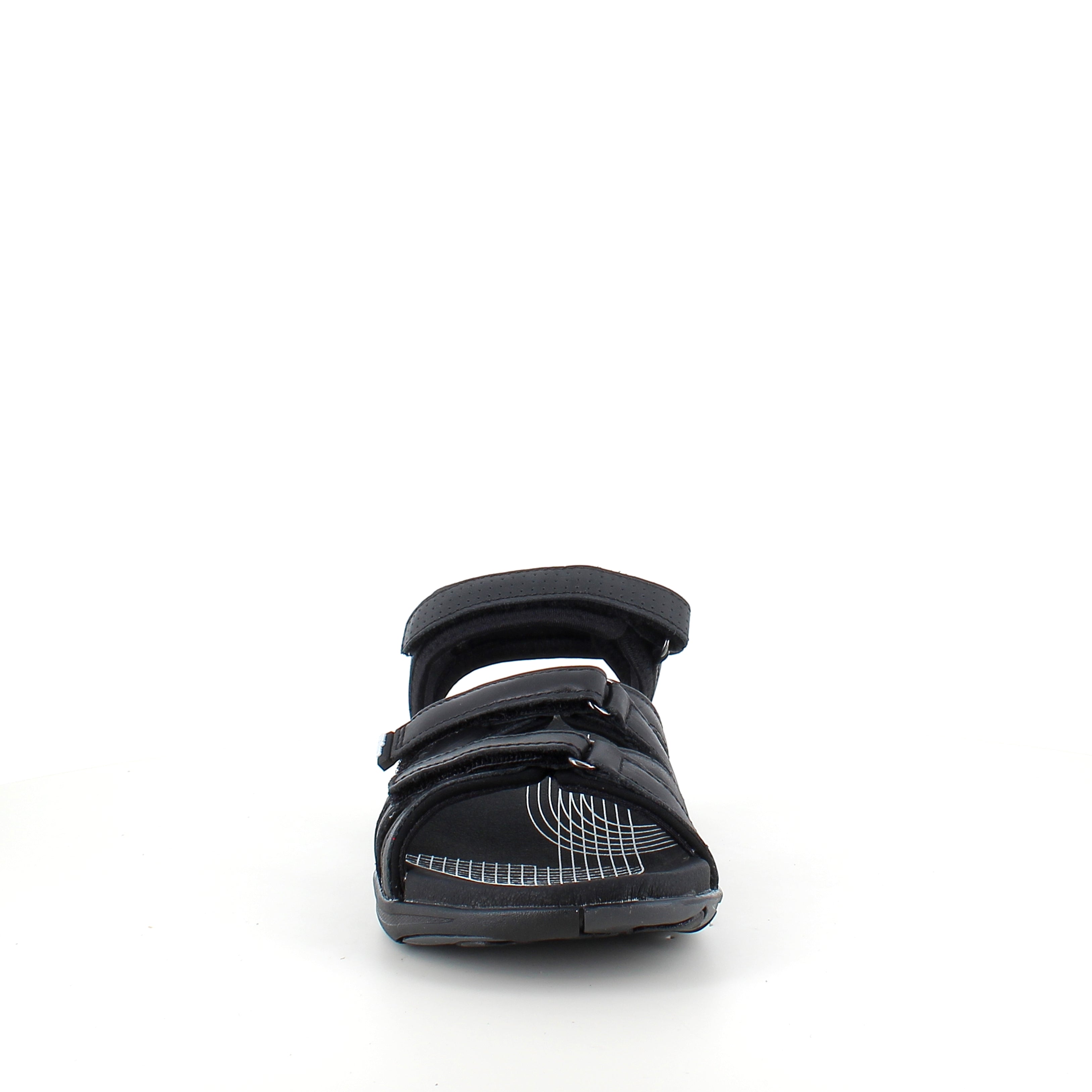 Green Comfort Corsica sandal – Sort