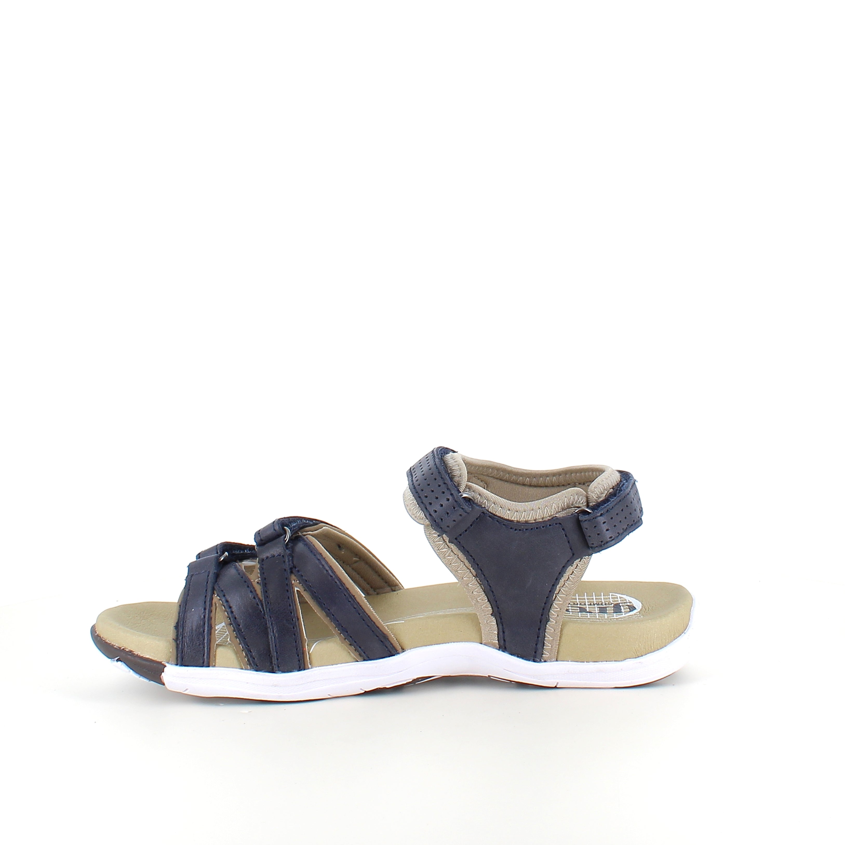Green Comfort Corsica sandal – Marineblå