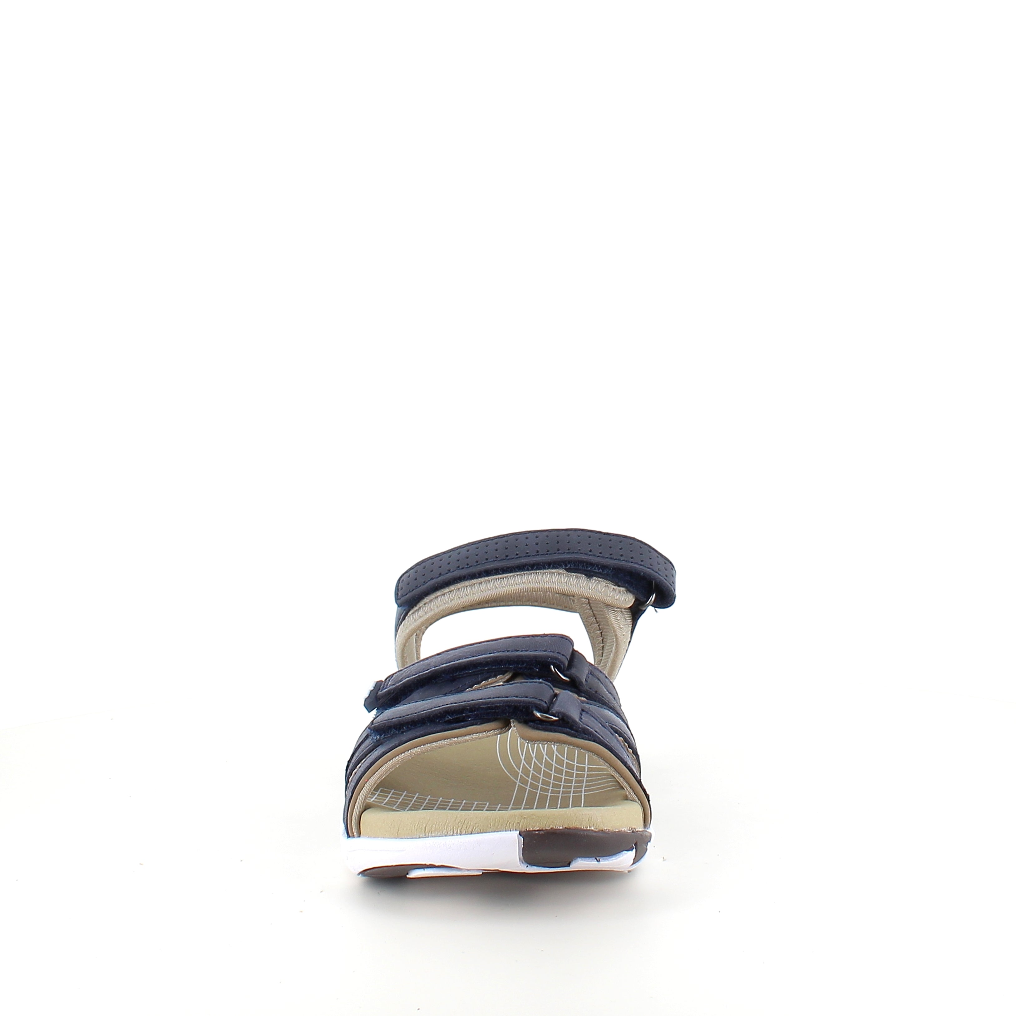 Green Comfort Corsica sandal – Marineblå