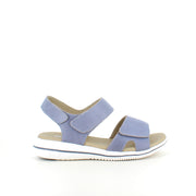 Green Comfort Leaf sandal – lys blå sandal med velcro & EnergySole™