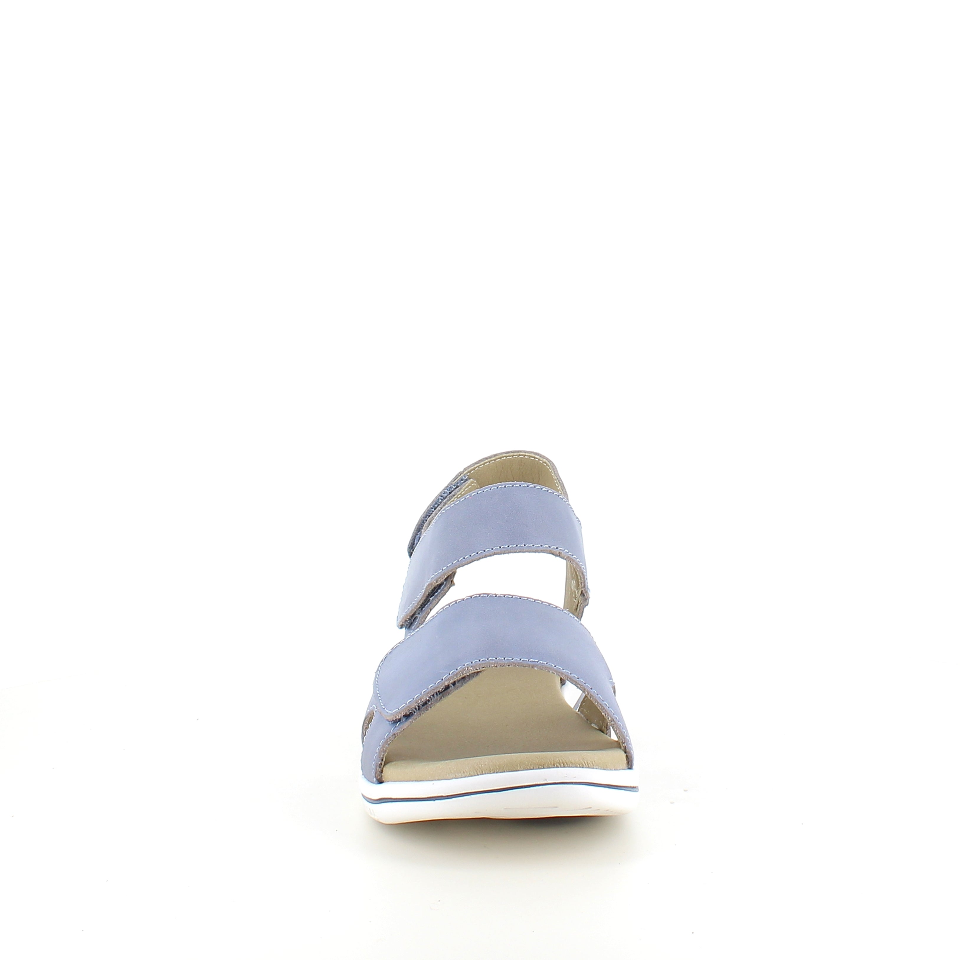 Green Comfort Leaf sandal – lys blå sandal med velcro & EnergySole™