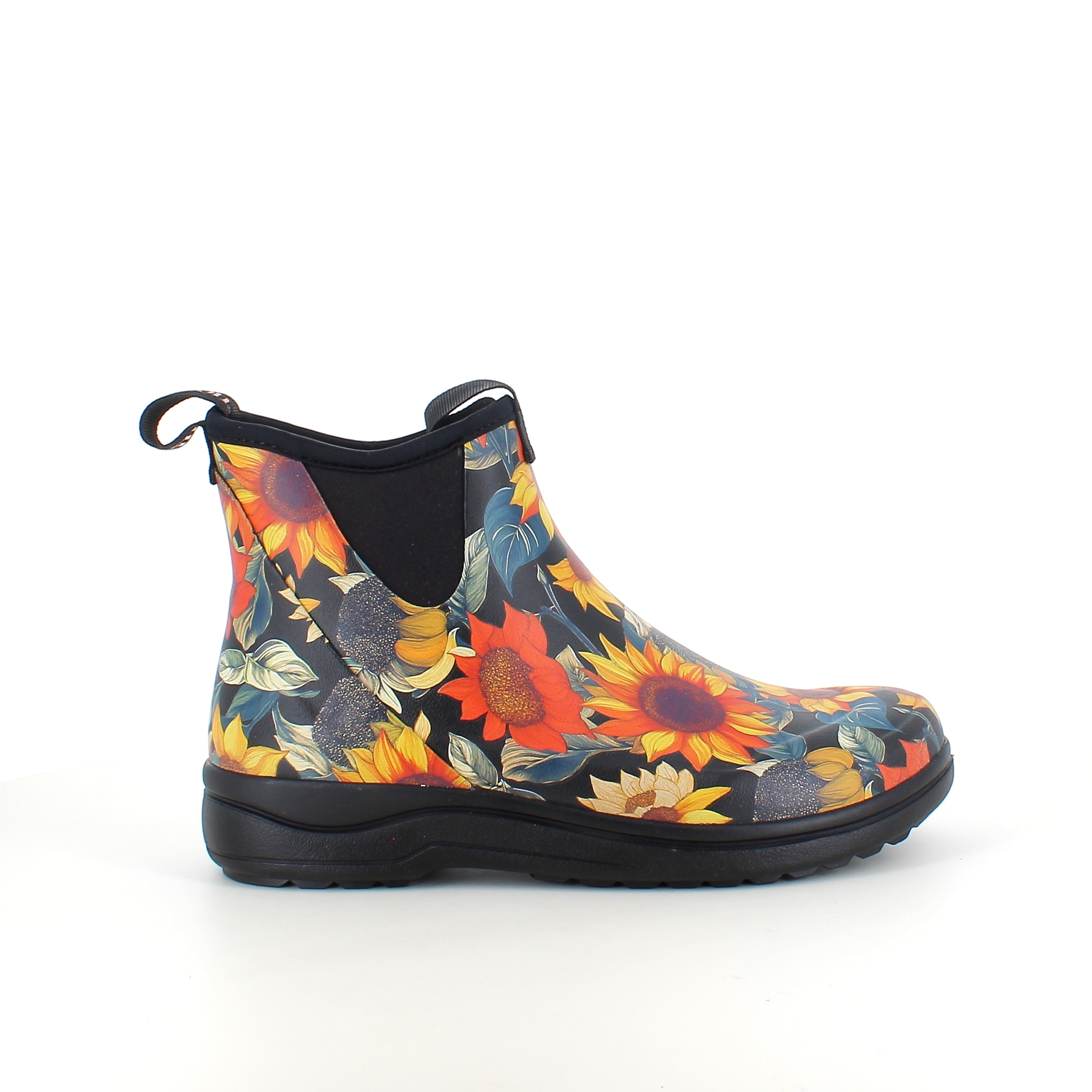 Green Comfort gummistøvle med solsikkeprint – EnergySole™