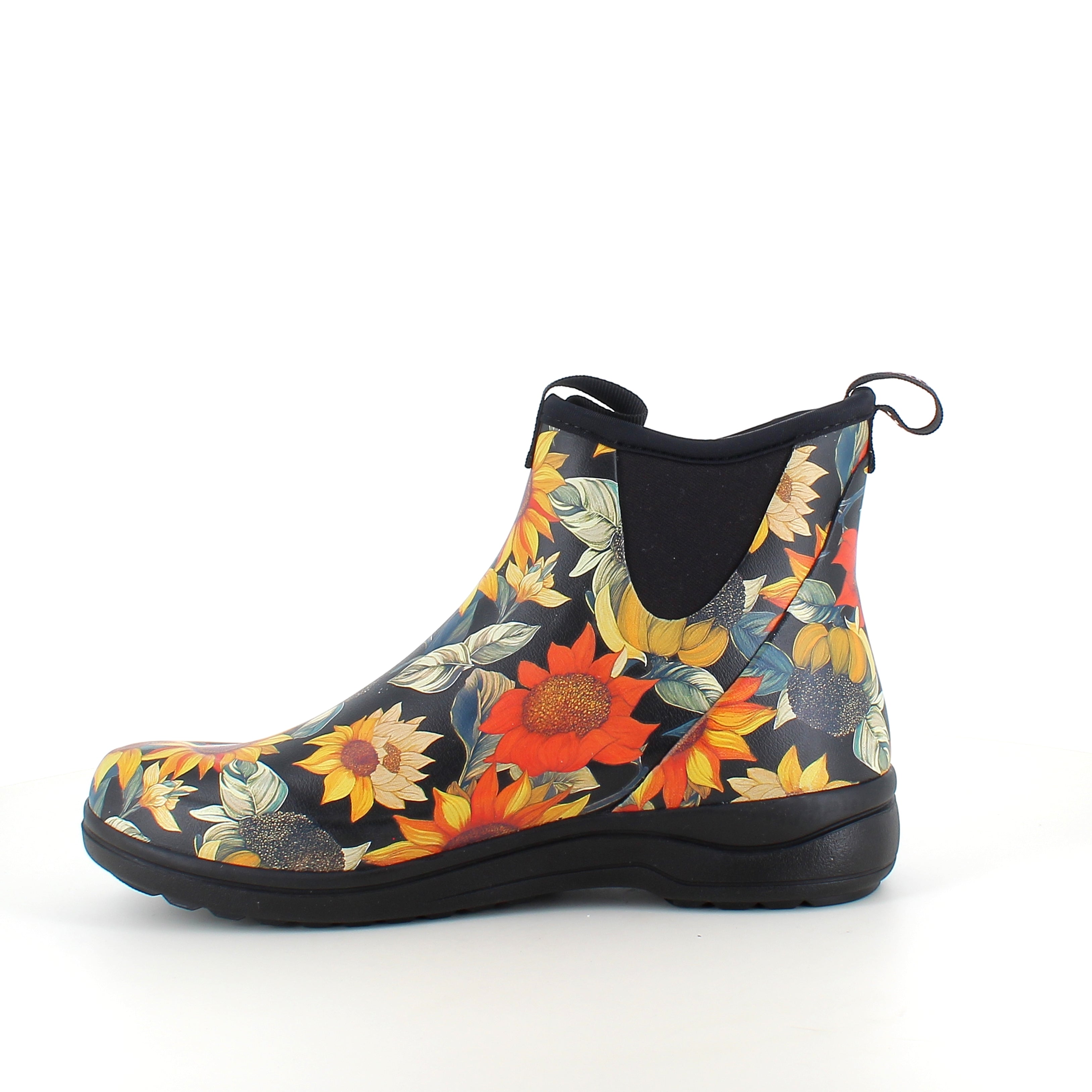 Green Comfort gummistøvle med solsikkeprint – EnergySole™