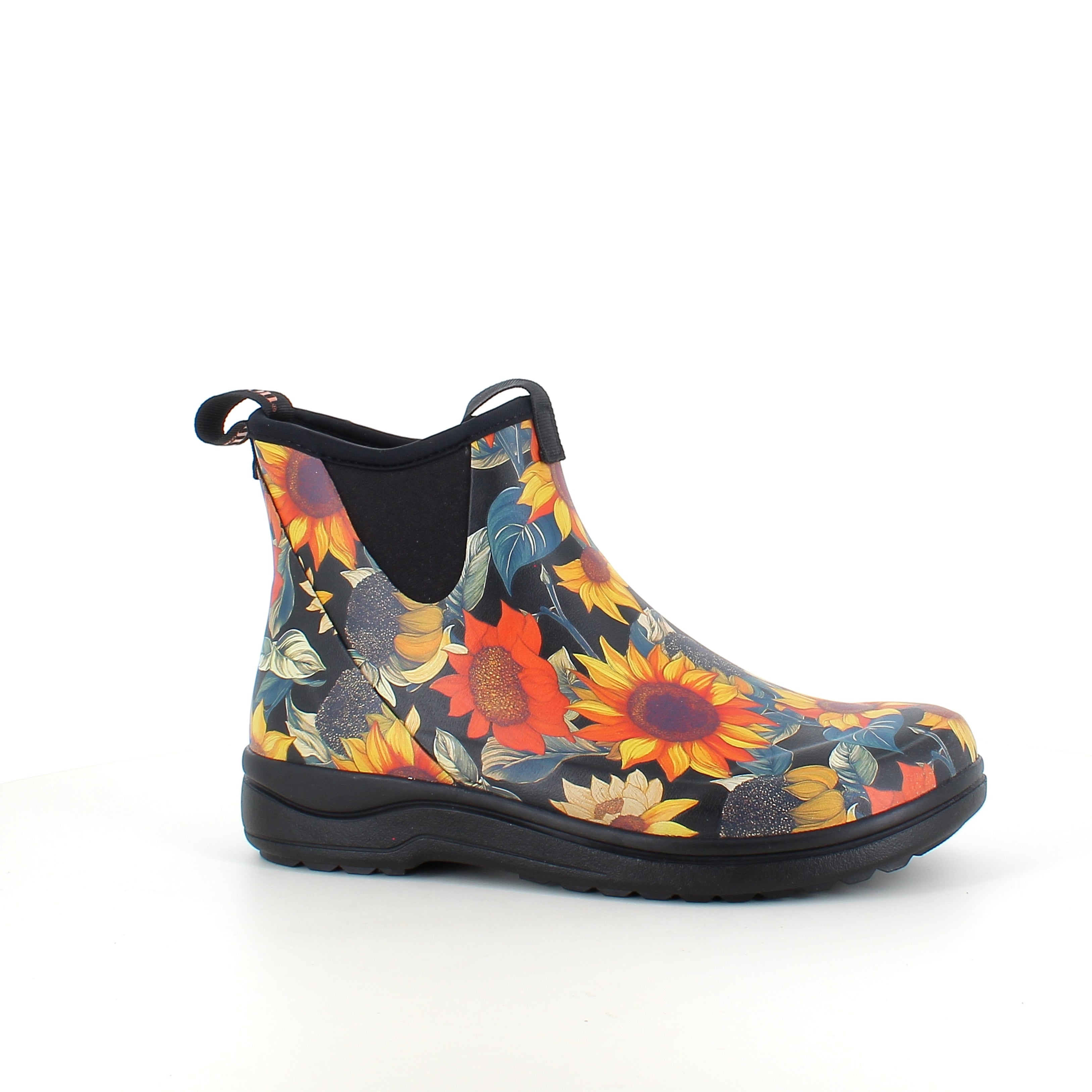 Green Comfort gummistøvle med solsikkeprint – EnergySole™