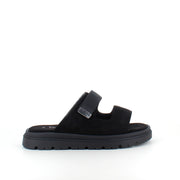 Sort Duffy sandal med justerbar rem & blød komfort