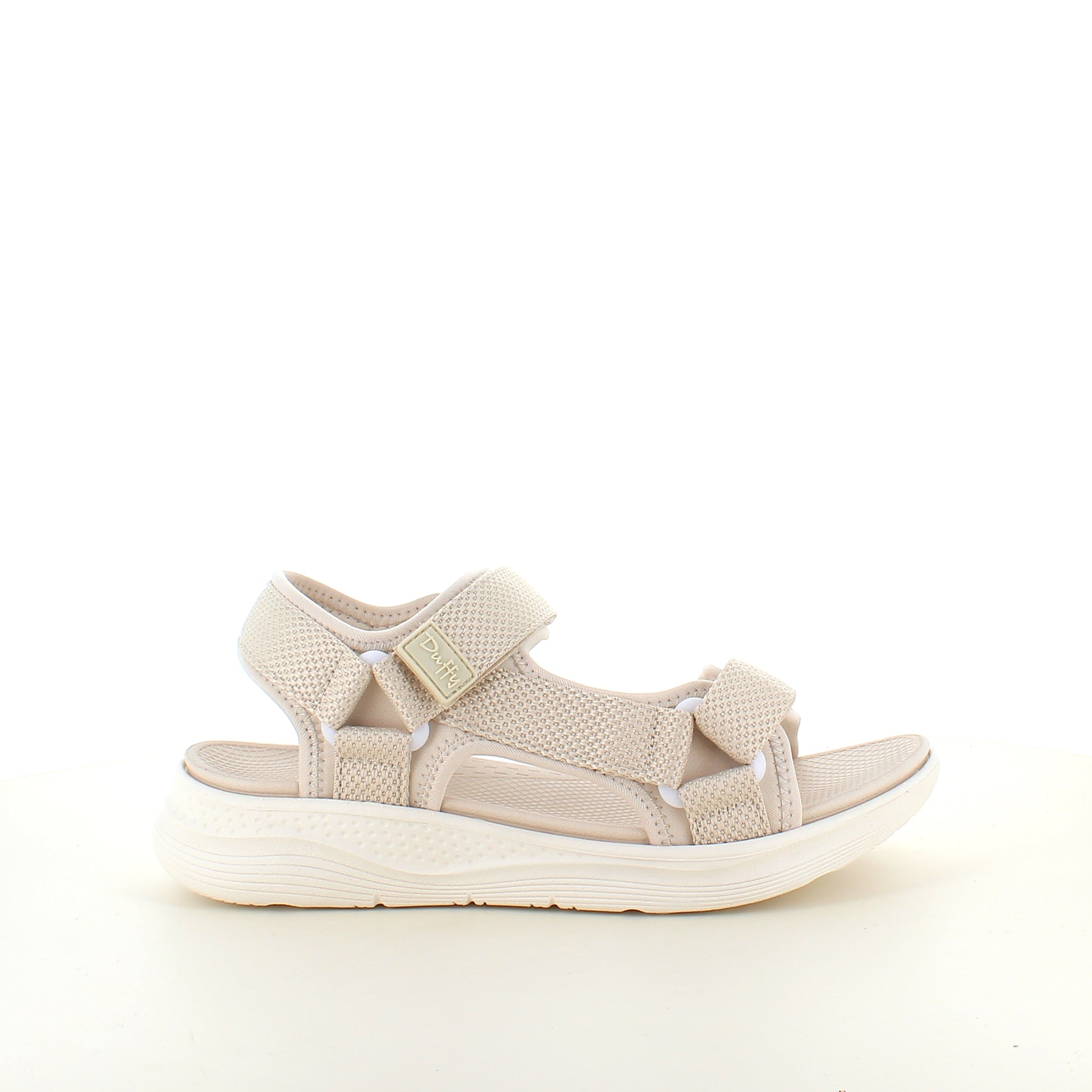 Komfortabel sandal med justerbare remme & let stødabsorbering
