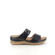 Kilehæl sandal – sort model