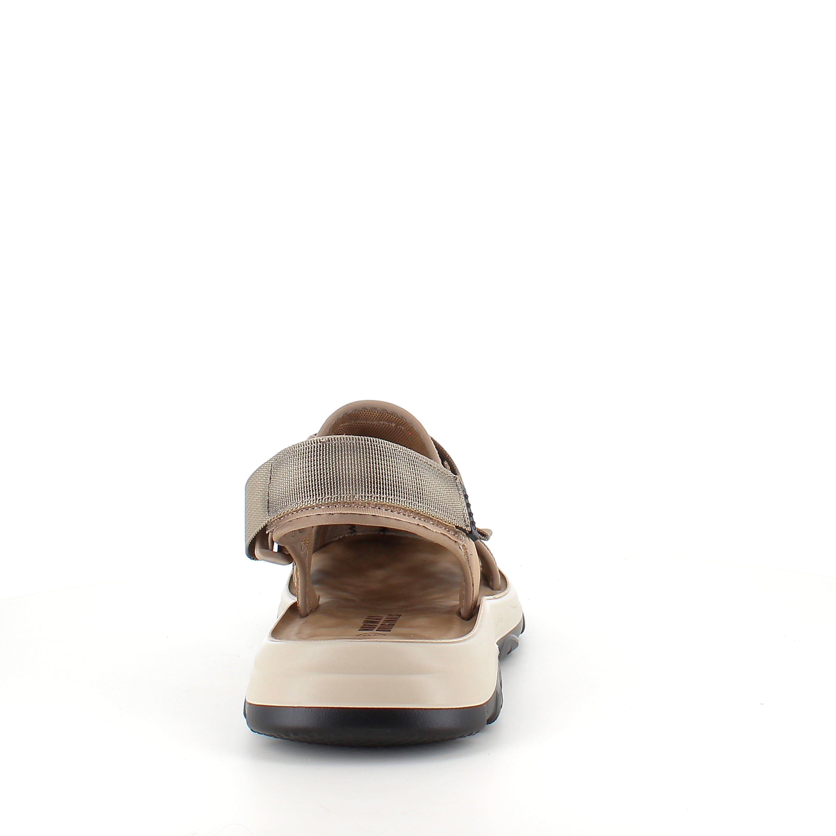 Norway Originals lukket herresandal – brun sandal i softshell med stimulerende indersål
