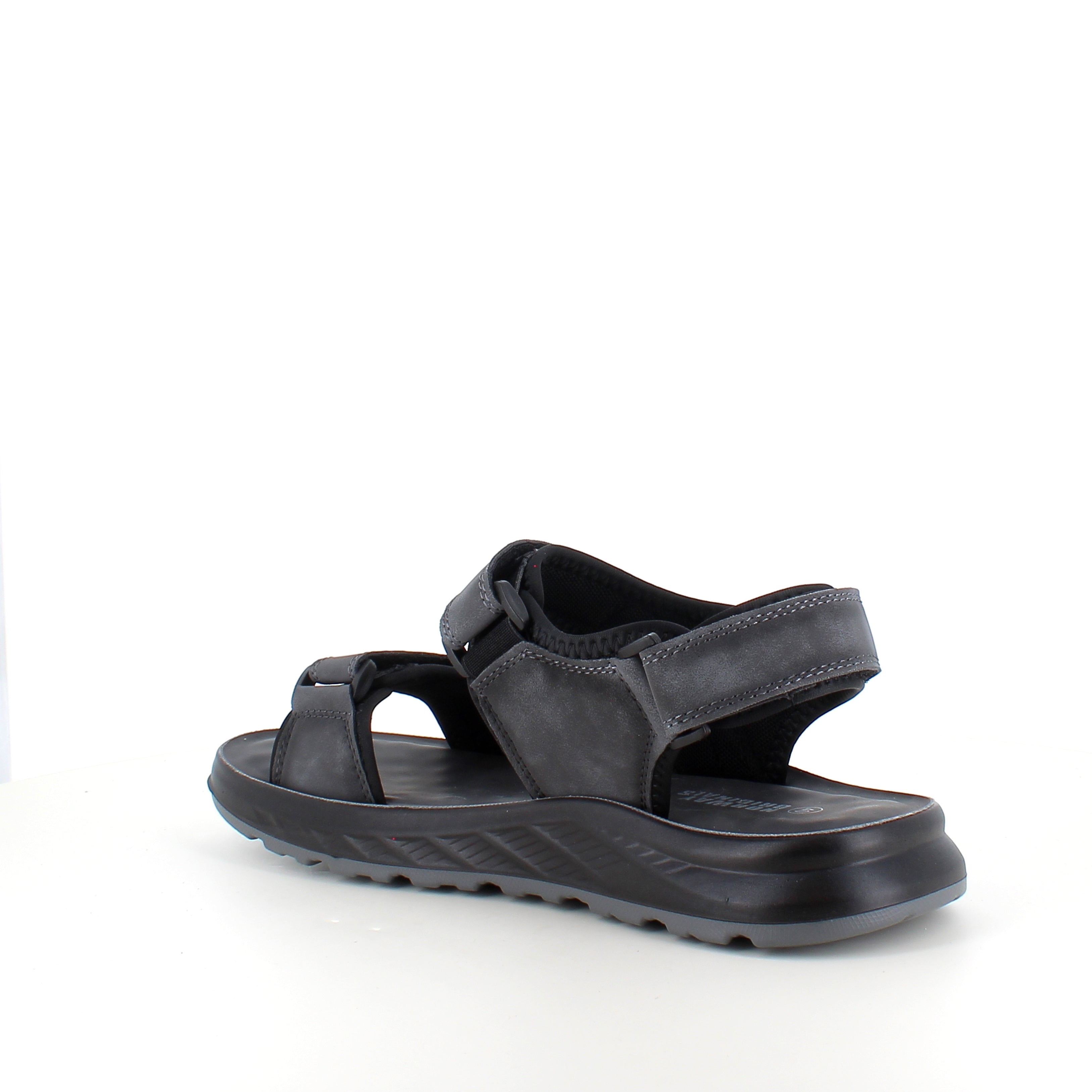 Åben herresandal med velcroremme – komfortabel sandal med god bredde