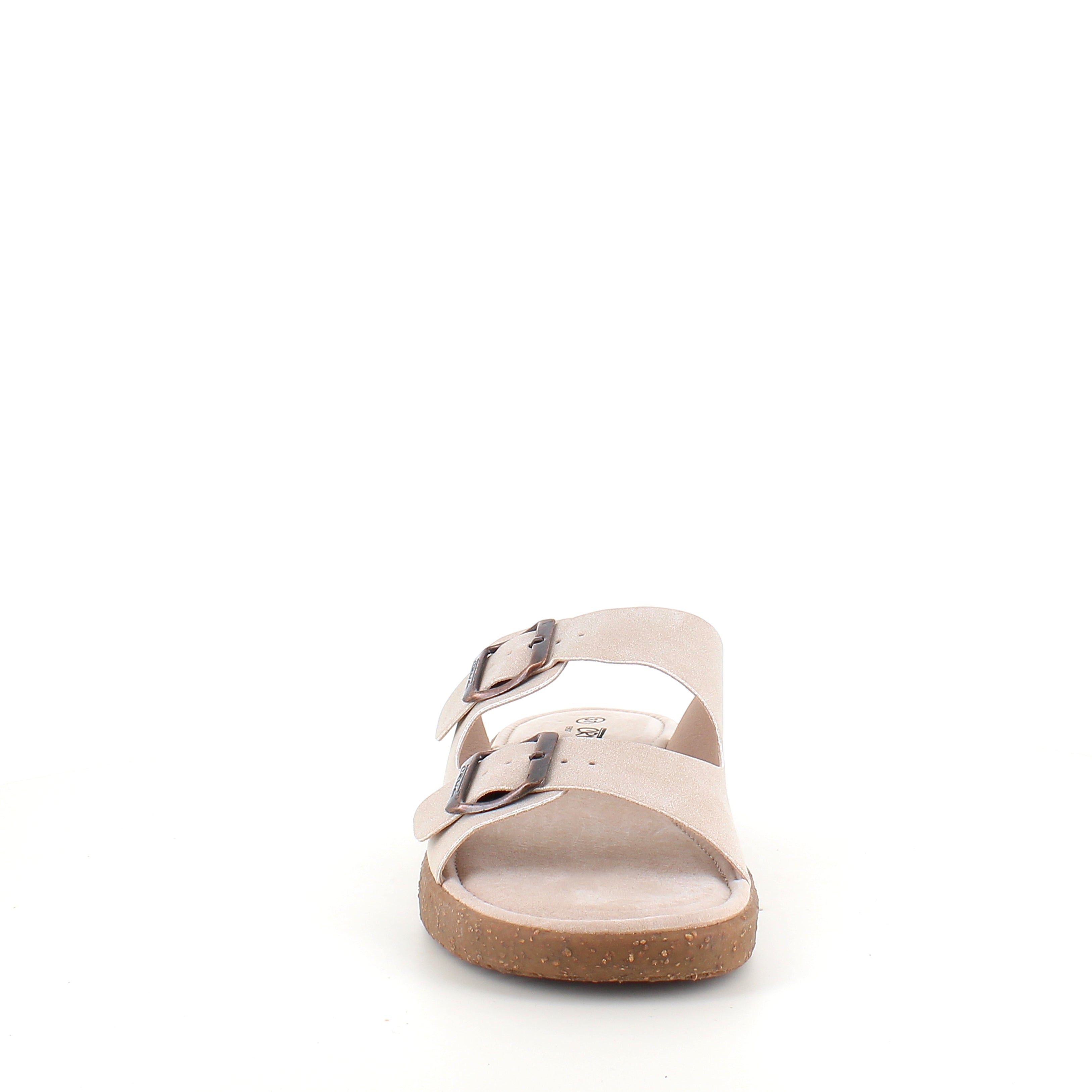 Cruz Noraja sandal i beige – Komfort & stabilitet til smalle fødder