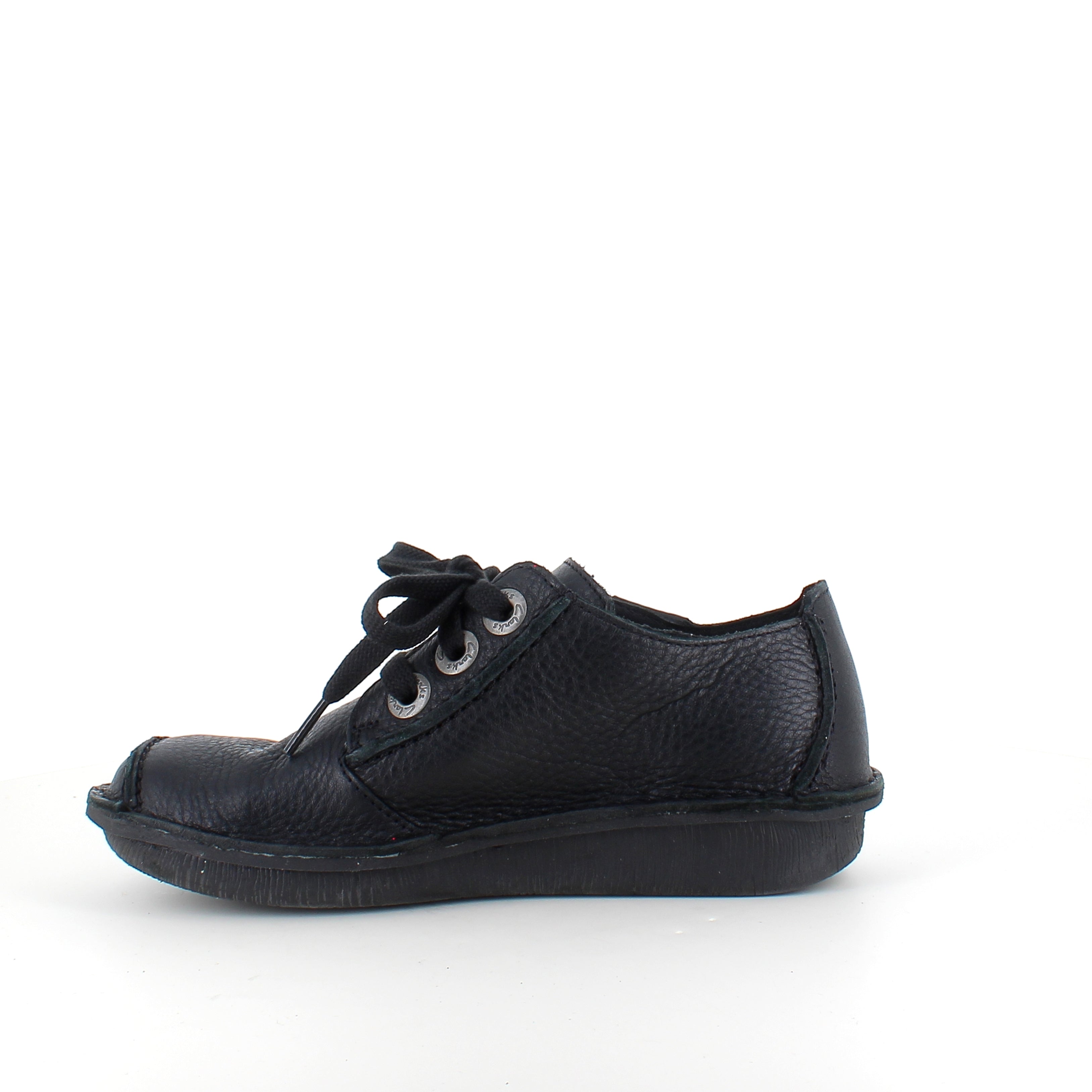 Clarks Funny Dream – sort lædersko med klassisk komfort