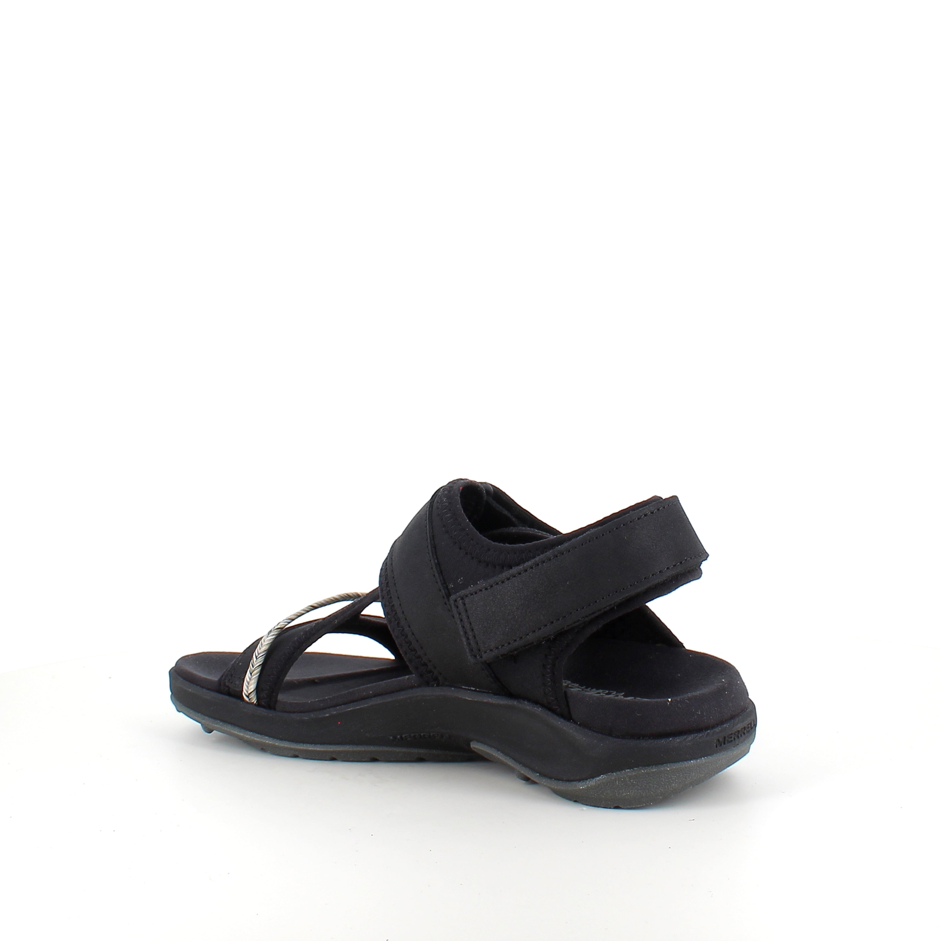 Sort Merrell sandal – let & komfortabel sandal med justerbar pasform
