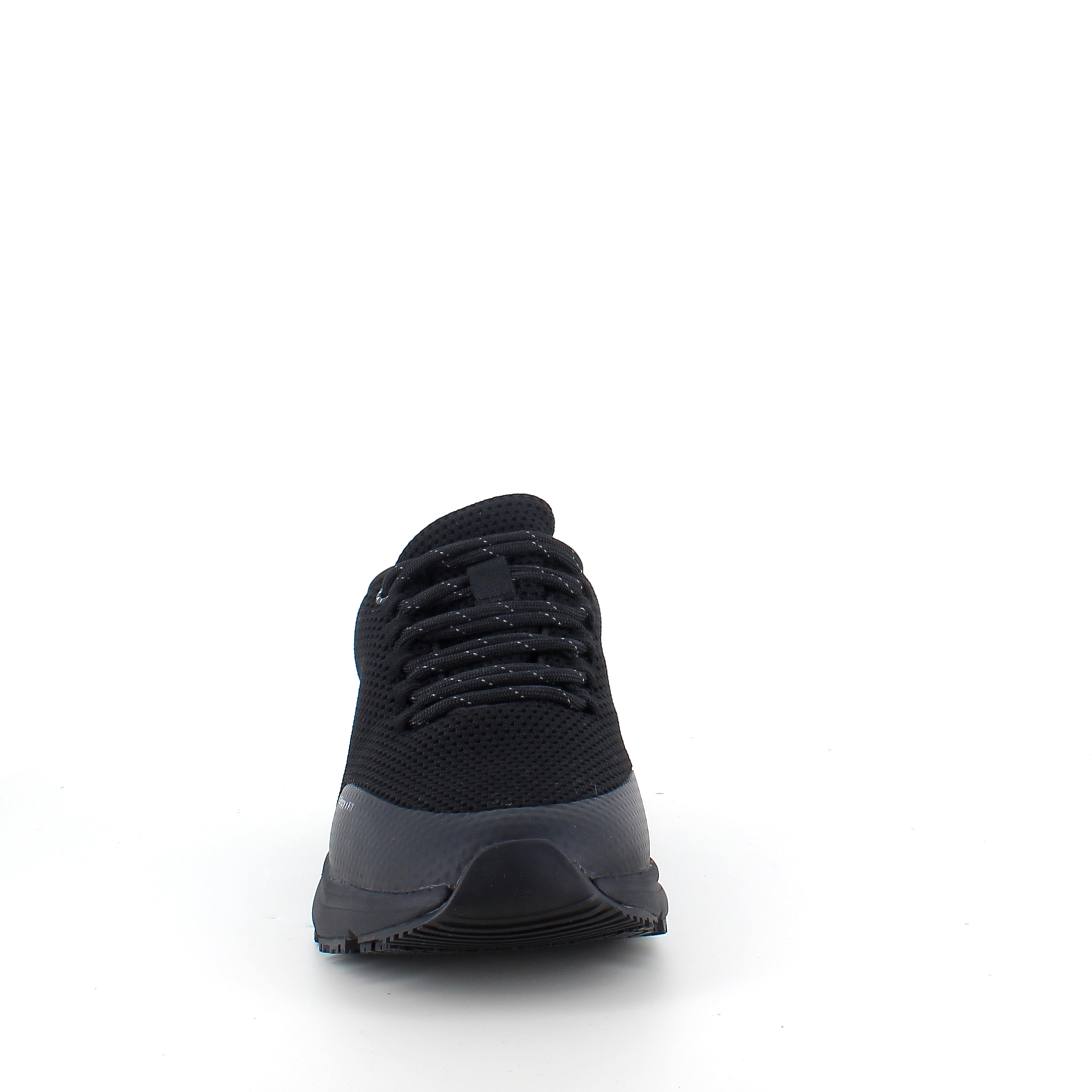 Vandafvisende komfort sneaker i sort med skridhæmmende sål