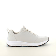 Hvid komfort sneaker med skridhæmmende sål & vandtæt membran