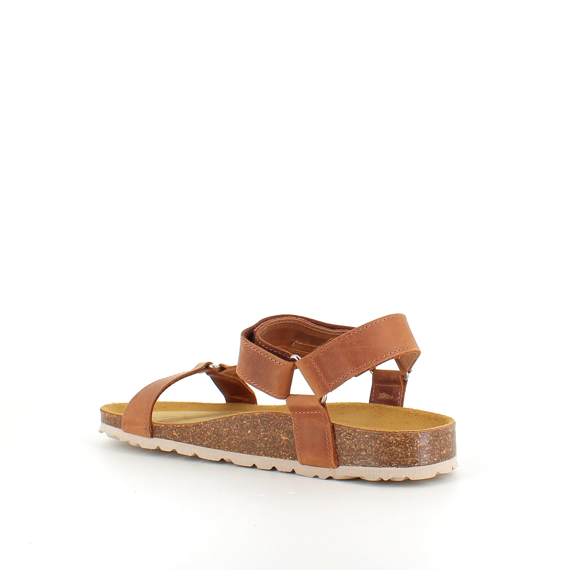 Crazy Brandi sandal i brun skind – komfort sandal med fast pasform | Sygeplejebutikken