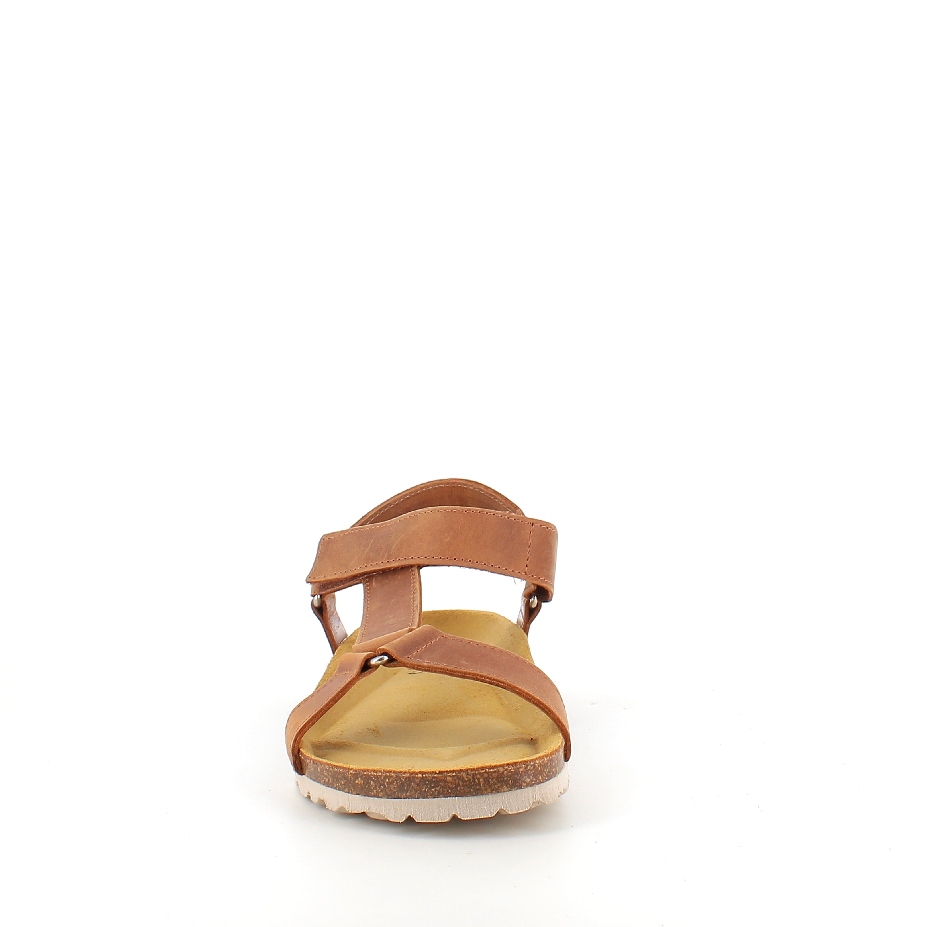 Crazy Brandi sandal i brun skind – komfort sandal med fast pasform | Sygeplejebutikken