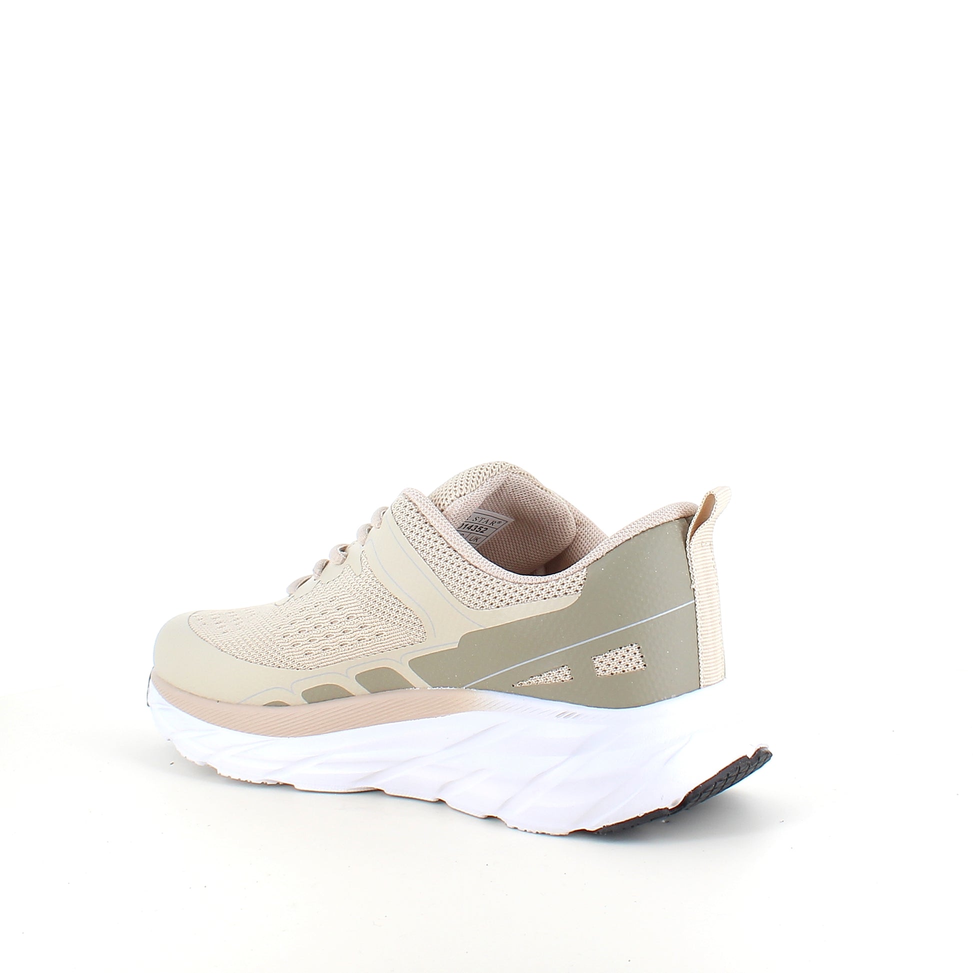 Letvægts komfort sneaker i åndbart mesh med stødabsorbering