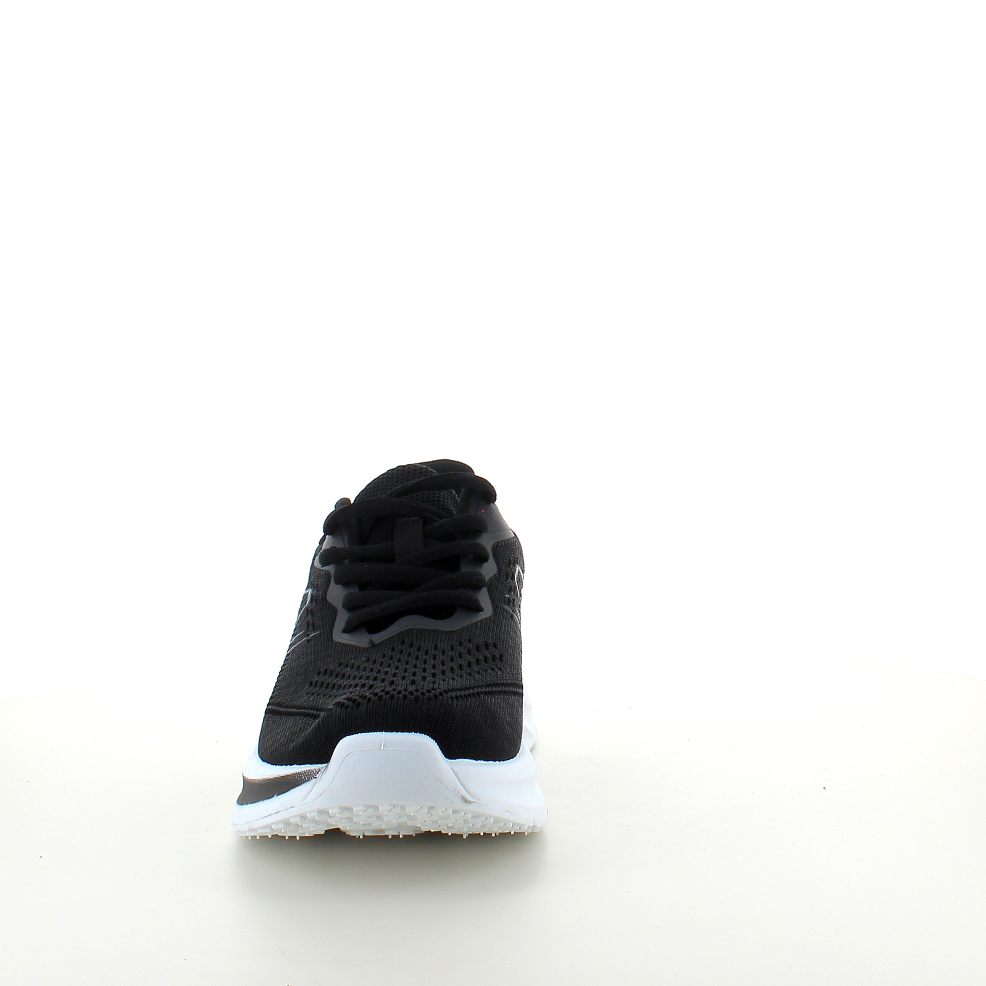 Sort letvægts sneaker med stødabsorbering & åndbart mesh