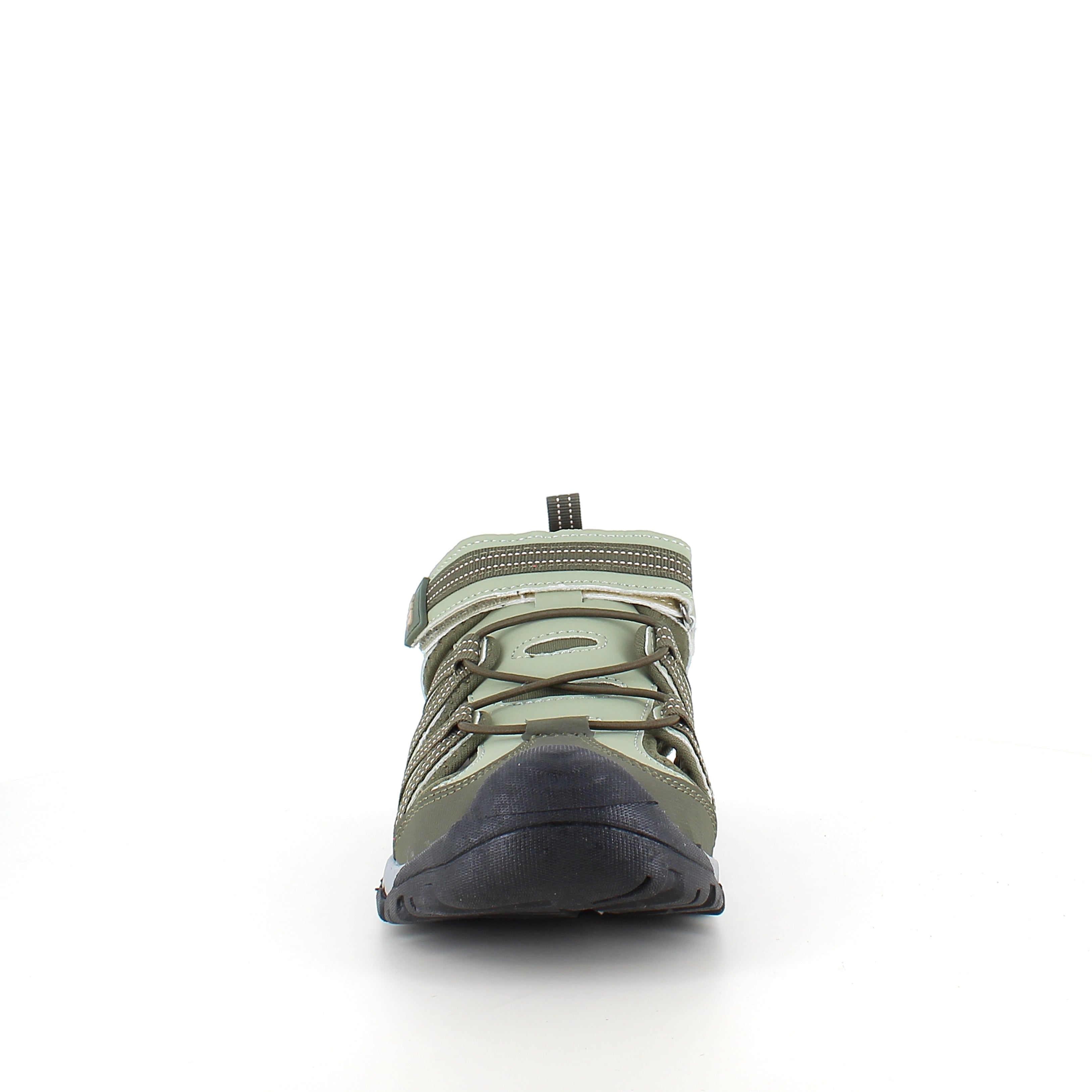Robust vandresandal i khaki med god støtte