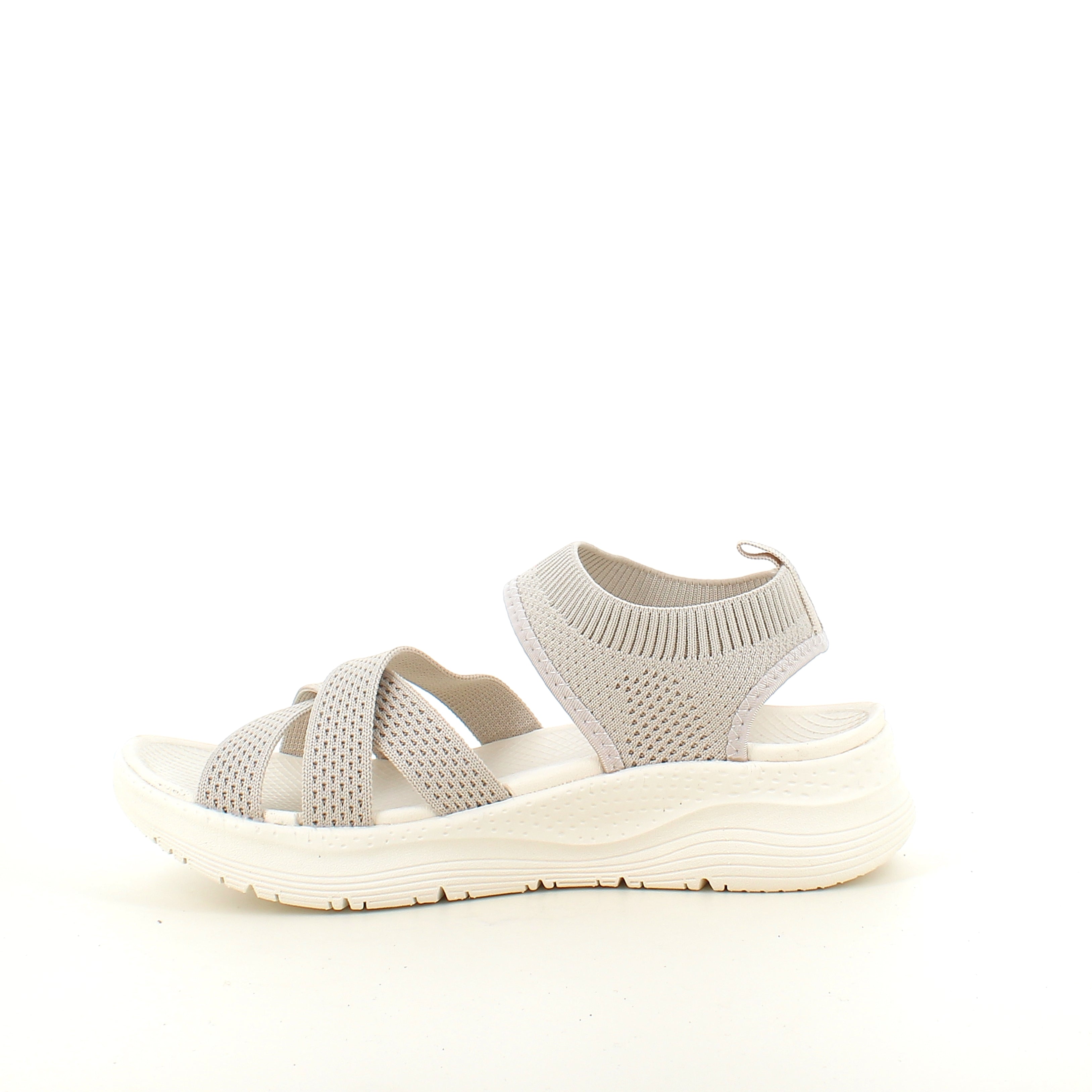 Whistler sandal i beige med elastisk pasform og god stødabsorbering