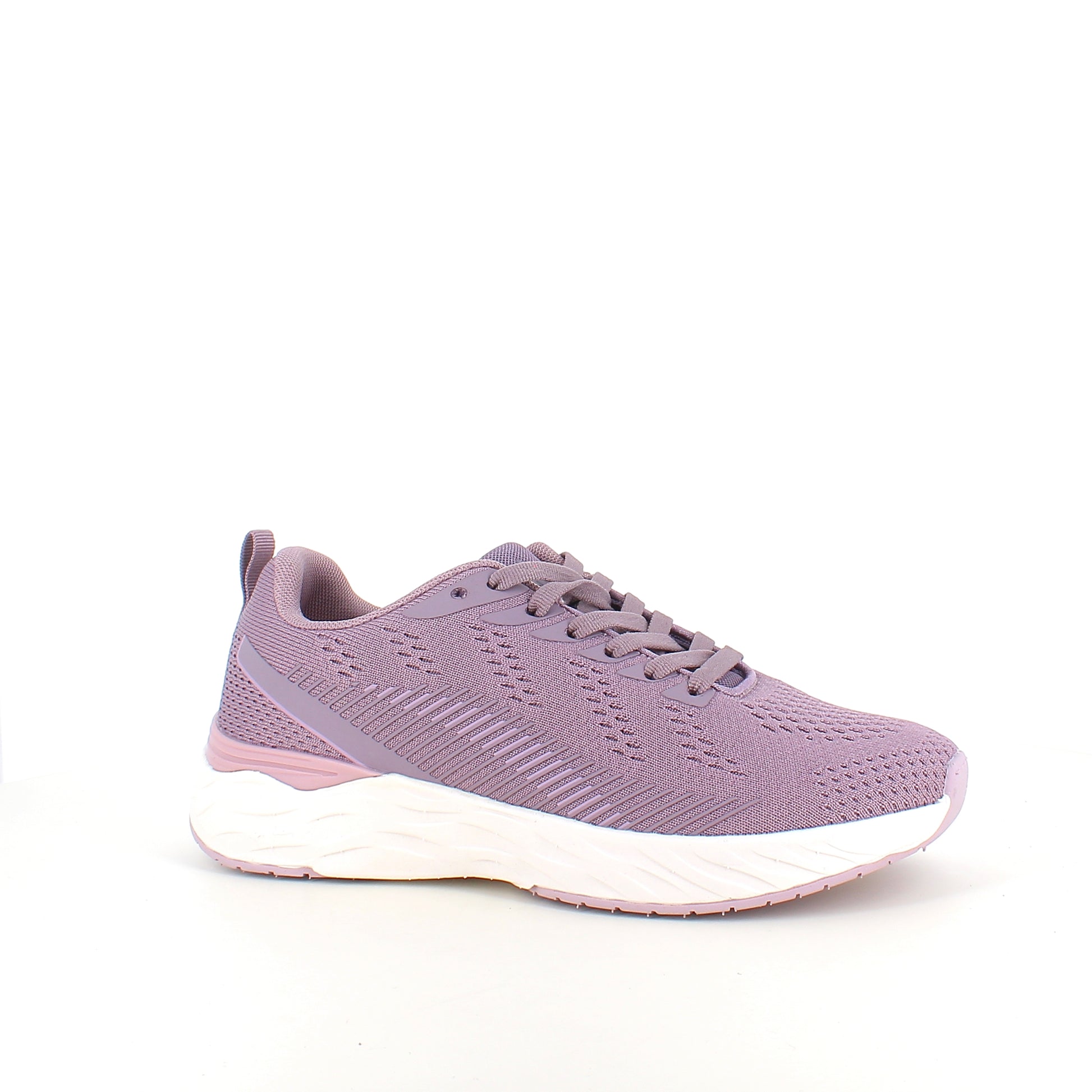 Linares W Wide Fit Shoe – mørk rosa letvægtssko med ekstra bredde
