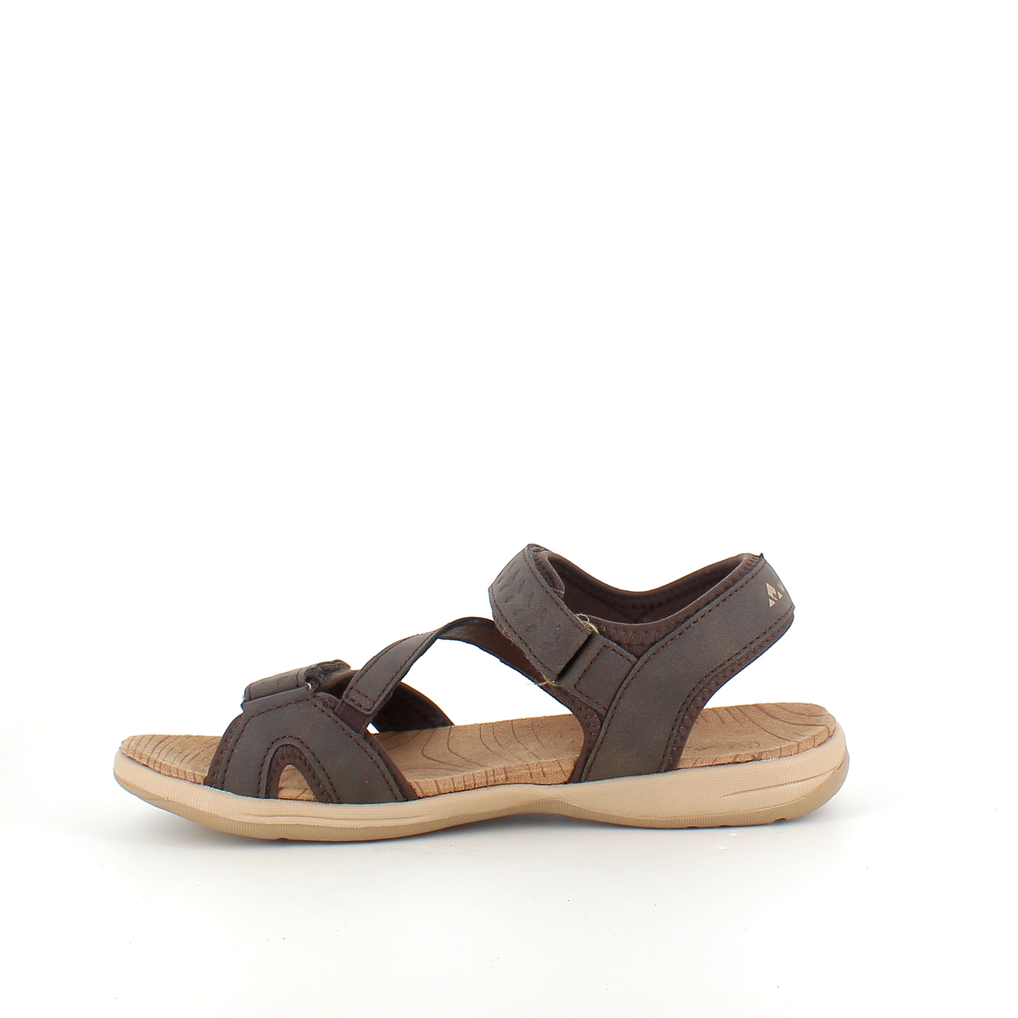 Whistler sandal i brun med stabil sål og justerbar pasform