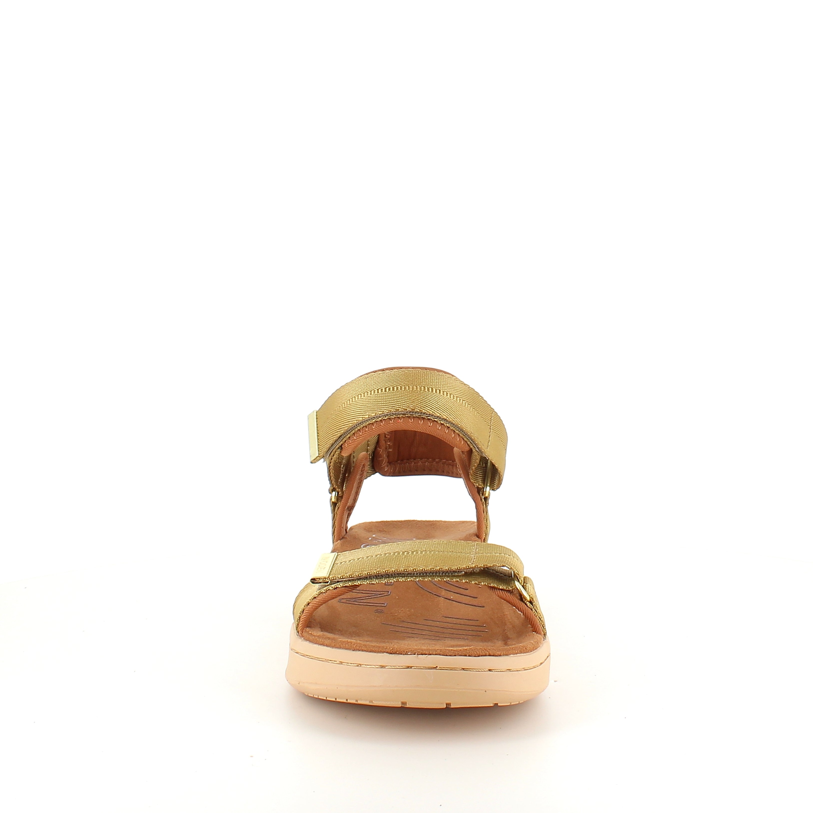 Woden sandal – Khaki (gylden nuance)