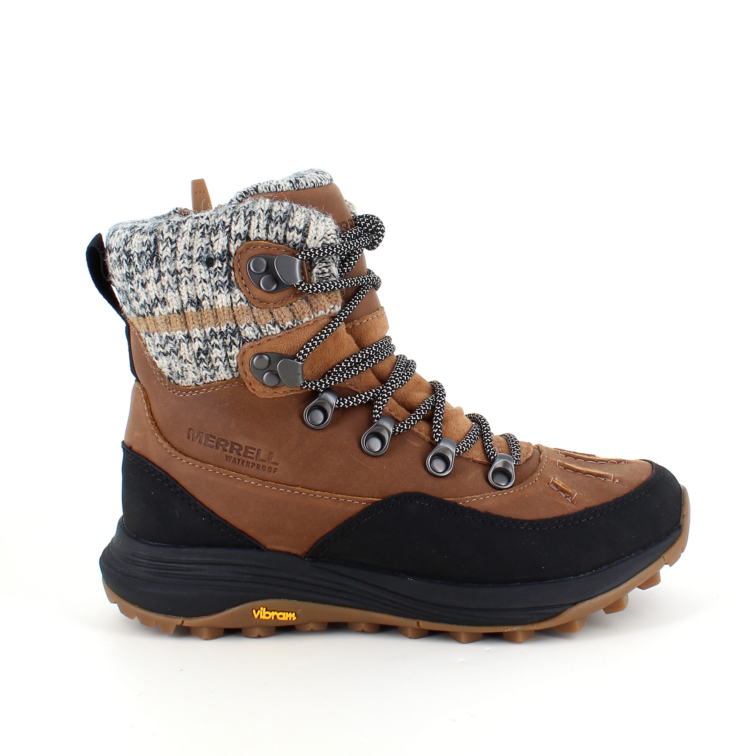 Brun, vandtæt, foret Merrell vandrestøvle