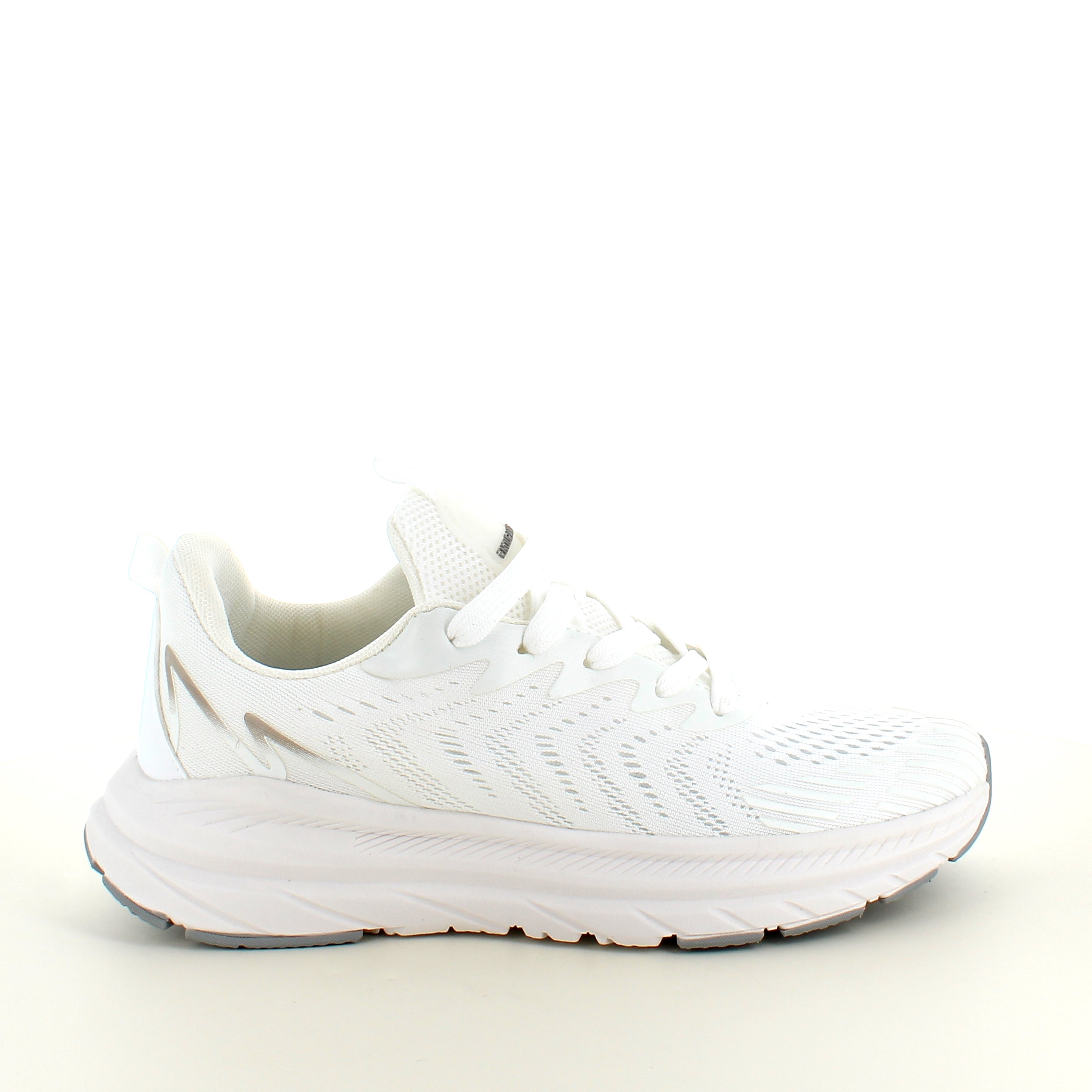 Endurance hvid sneaker – åndbar komfort med stødabsorbering & let svangstøtte