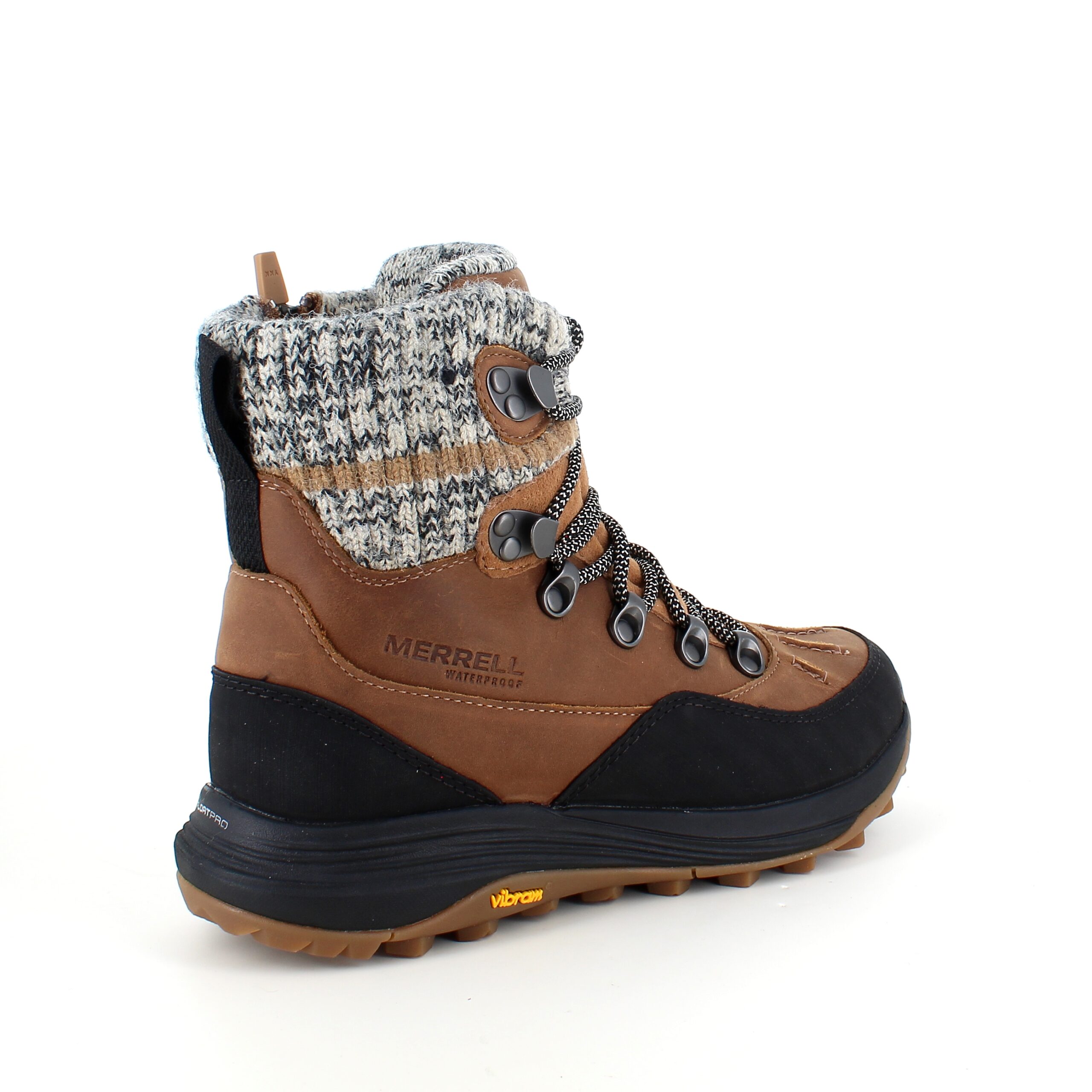 Brun, vandtæt, foret Merrell vandrestøvle