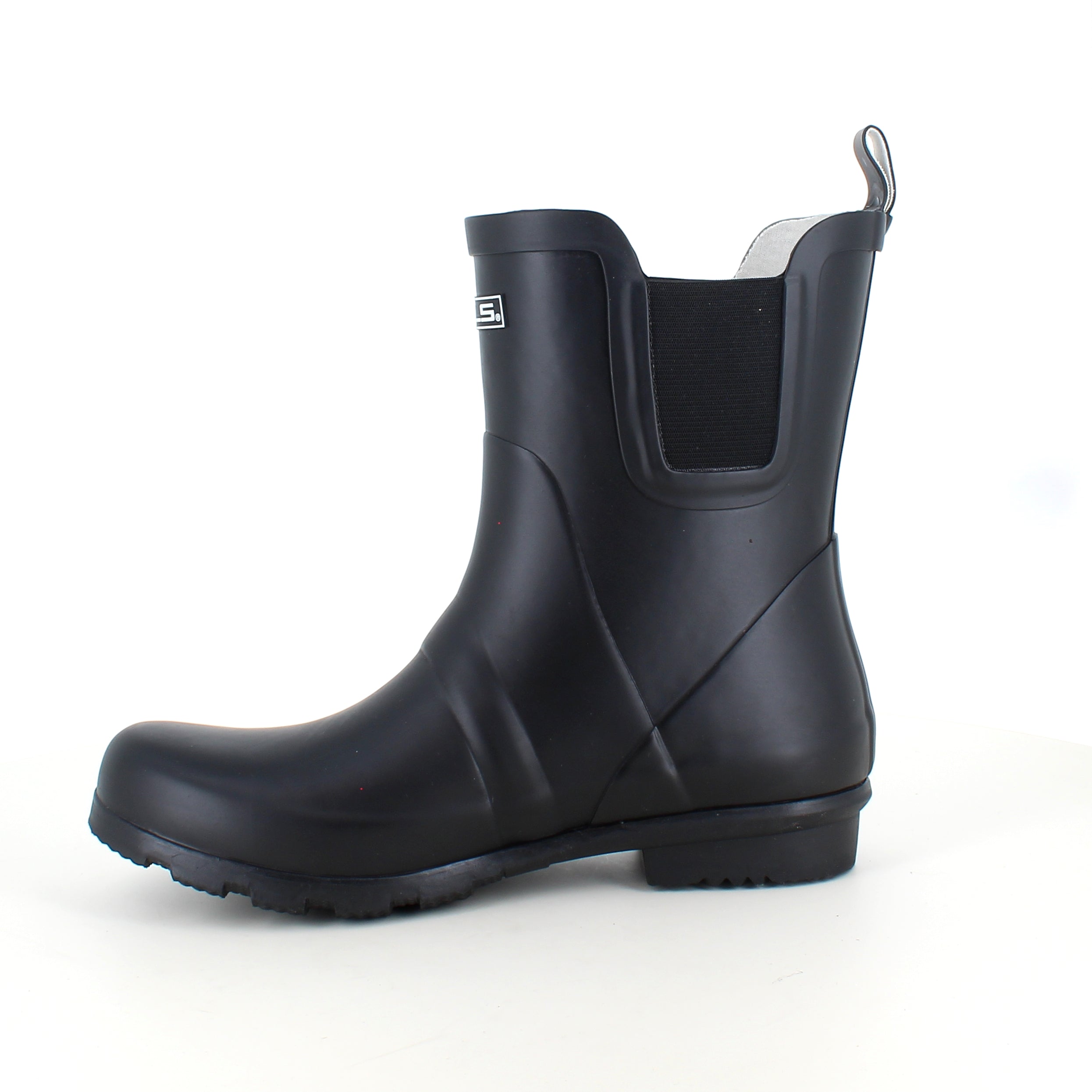 Sort Mols gummistøvle med lavt skaft