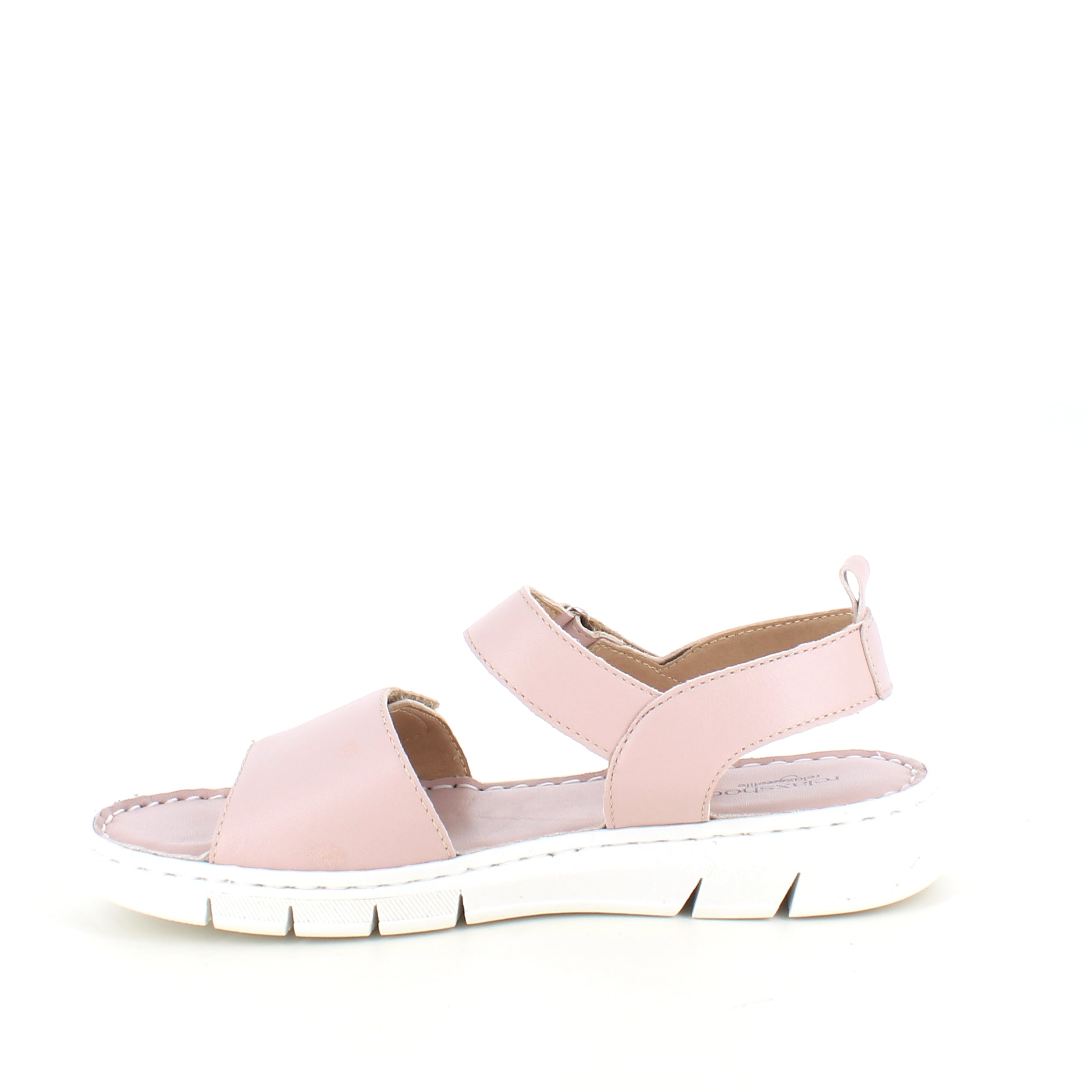 Lækker blød og fleksibel skindsandal i rosa farve fra Relaxshoe