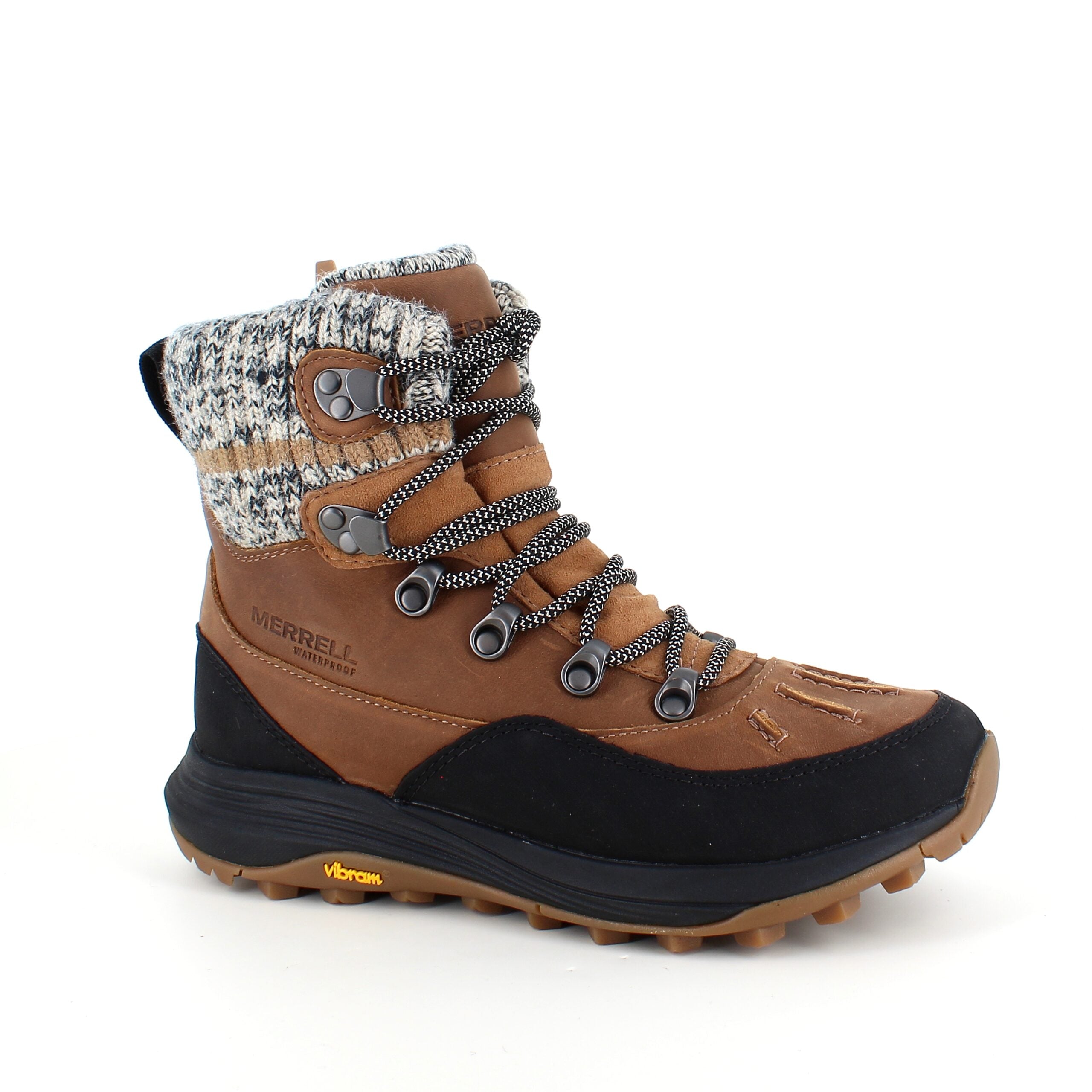 Brun, vandtæt, foret Merrell vandrestøvle