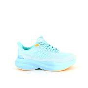 Sporty letvægtssko i turkis og orange