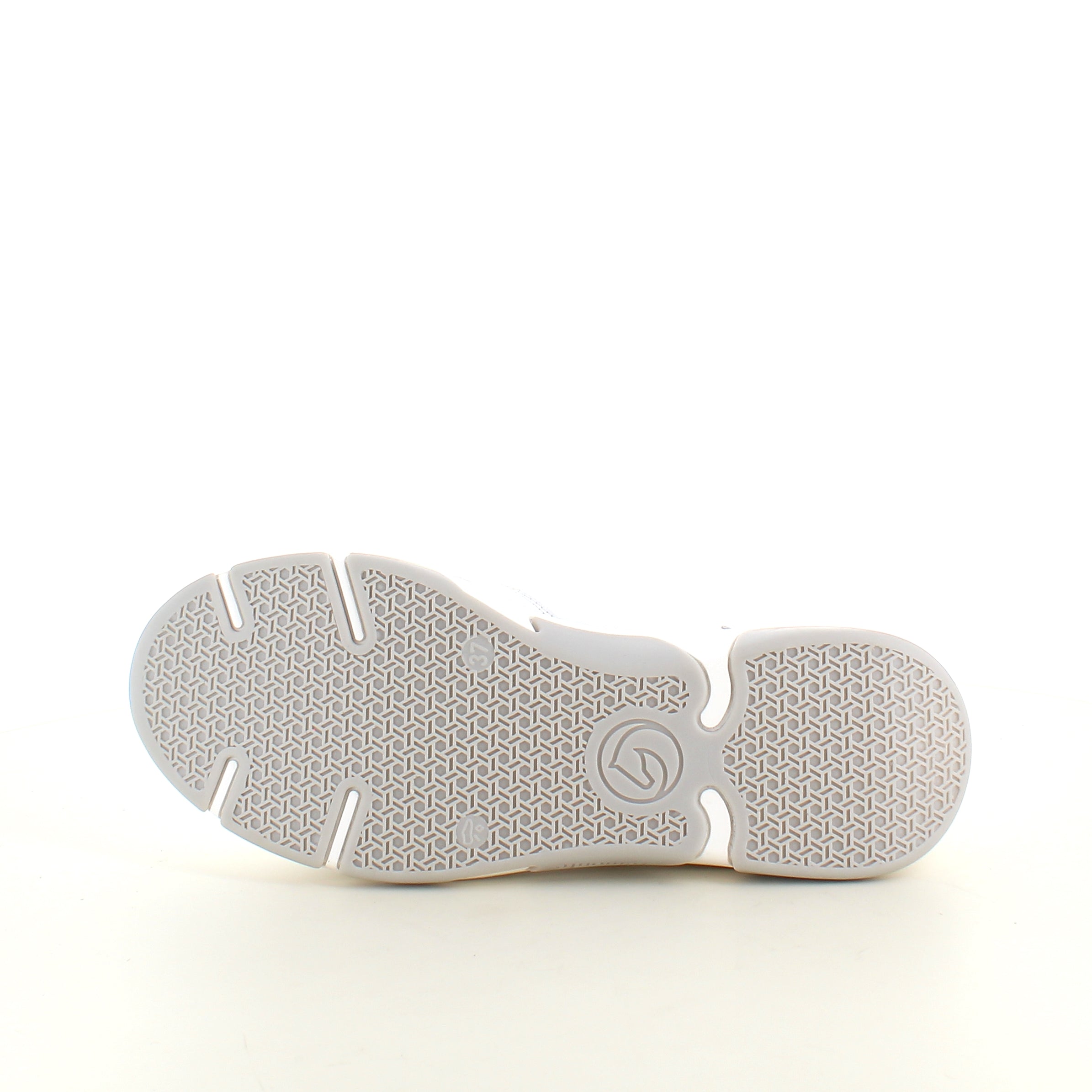 Hvid Remonte sko i skind med fremragende svangstøtte.