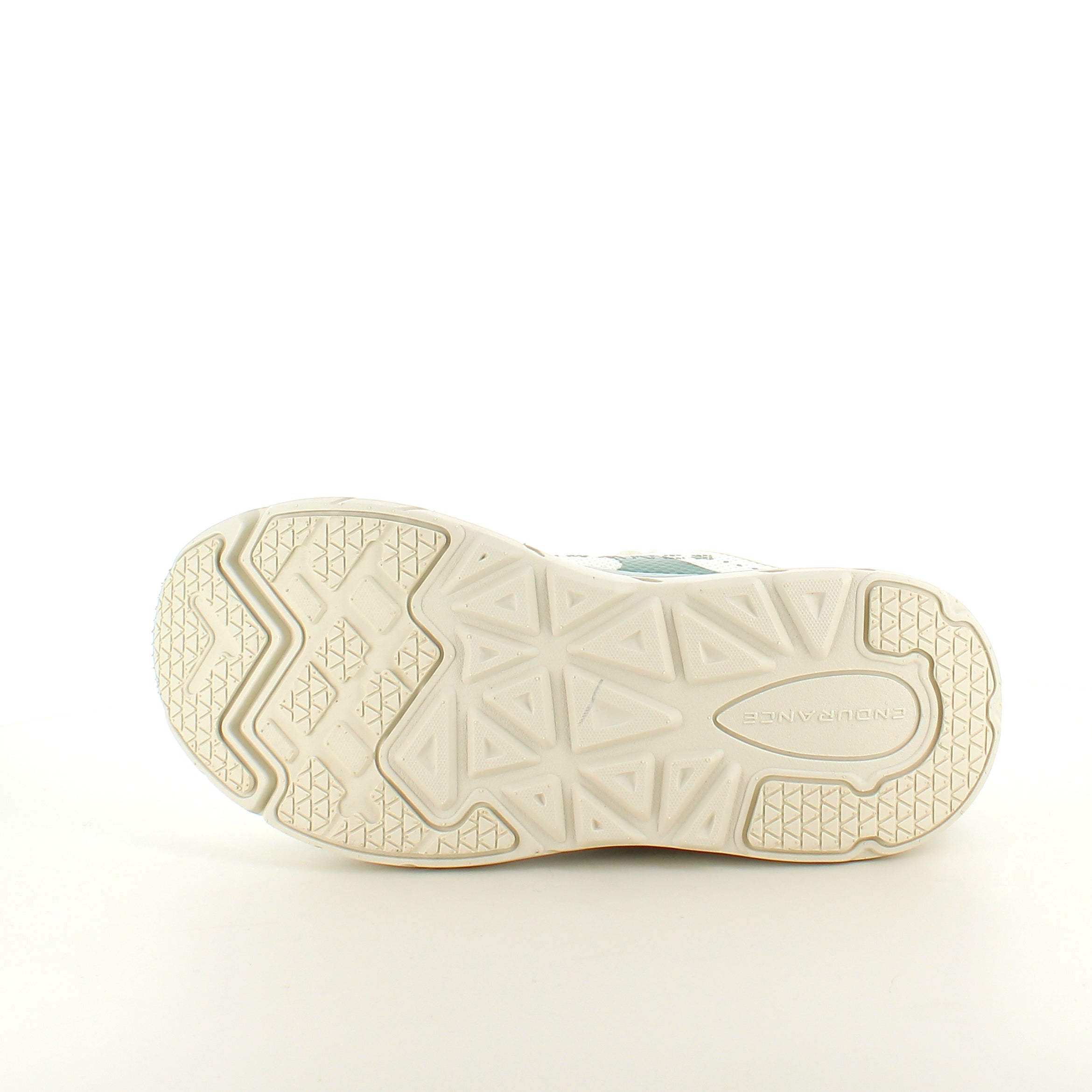 Åndbare Endurance Comfortfit sneakers med grønne detaljer