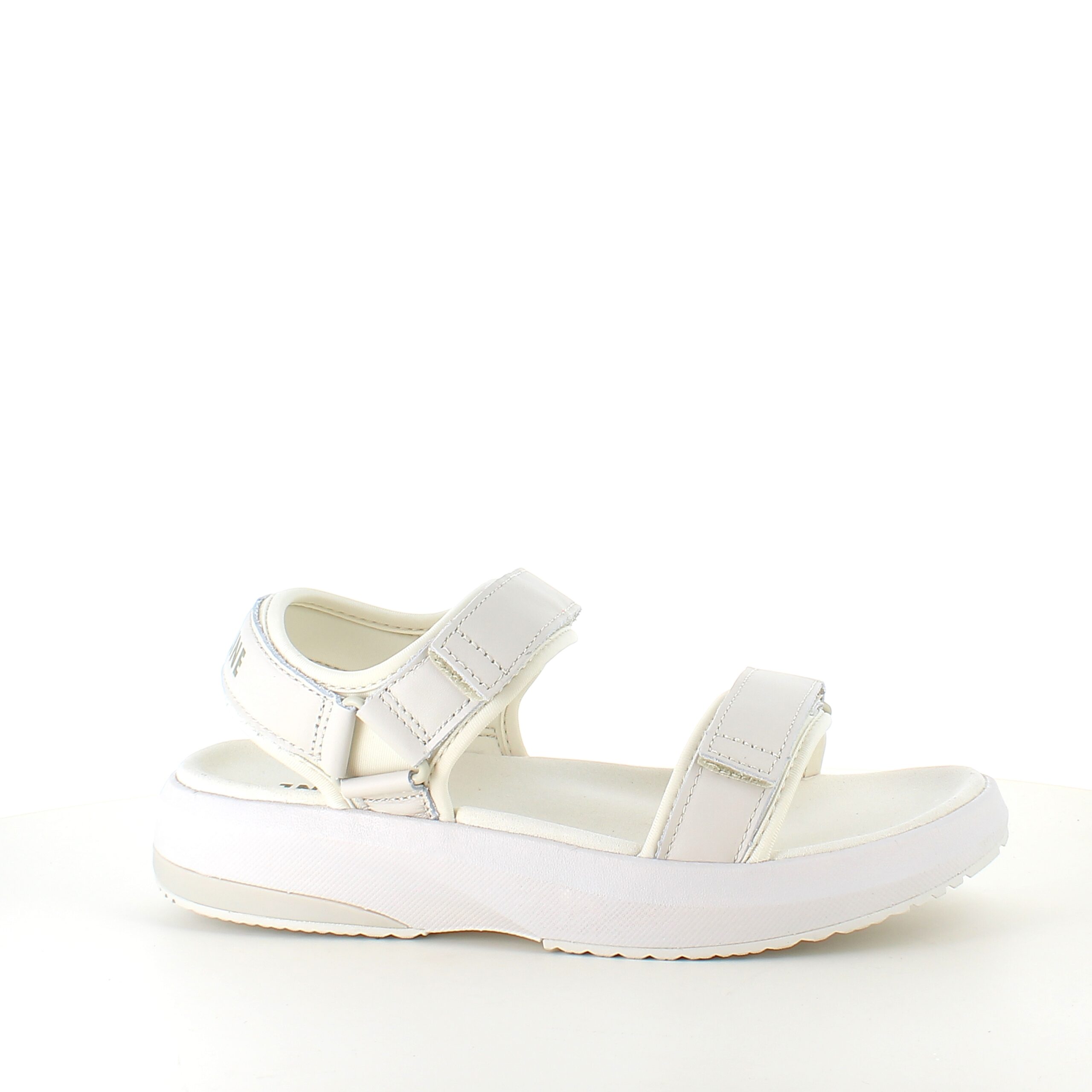 Hvid Gaitline sandal med gængesål